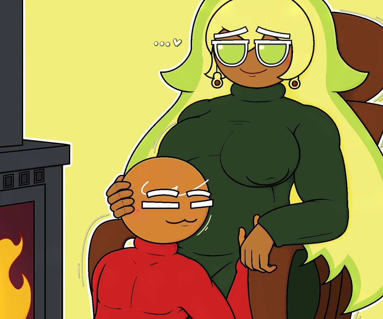 (Bornskull)(Cookie Run Kingdom)Avo x Brave: Joke and Sex 图片编号 30