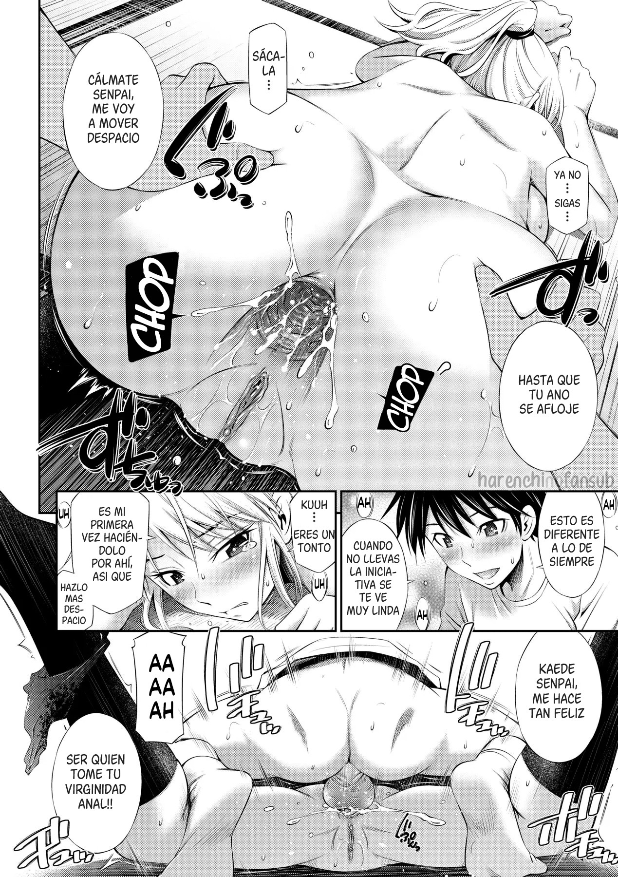 [Sabashi Renya] Senpai-tachi to no Gakuen Seikatsu chap.2| Mi vida escolar con las senpais cap.2 [Spanish] [Decensored] [Harenchi no Fansub] image number 20