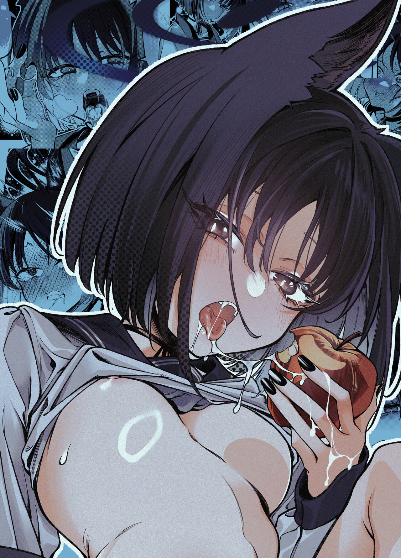 [Tatsunosaki (Hedian Houzi)] Ayatori. | 翻花绳 (Blue Archive) [Chinese] [白杨汉化组] [Digital] imagen número 24