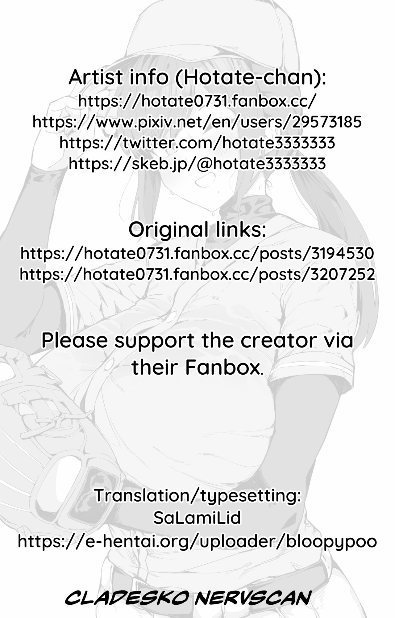 [Hotate-chan] Tokkun Suki na Yakyuubu-chan  Baseball-chan Loves Special Training [french] [nervscan] изображение № 10