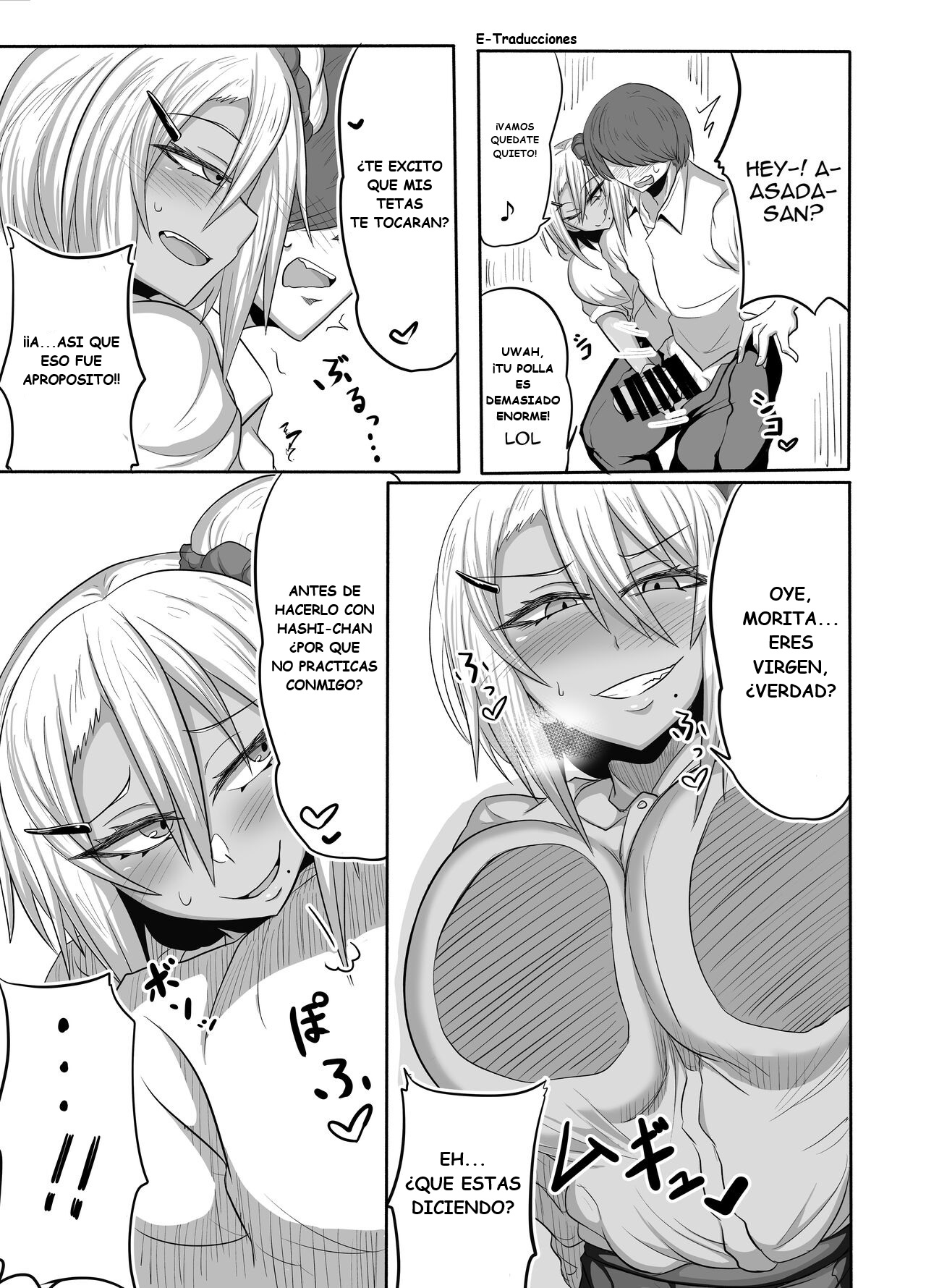 [Shida no Genseirin (Shida Rui)] Bitch JK Risa-chan no Baai [Spanish] [E-Traducciones] [Digital] image number 8