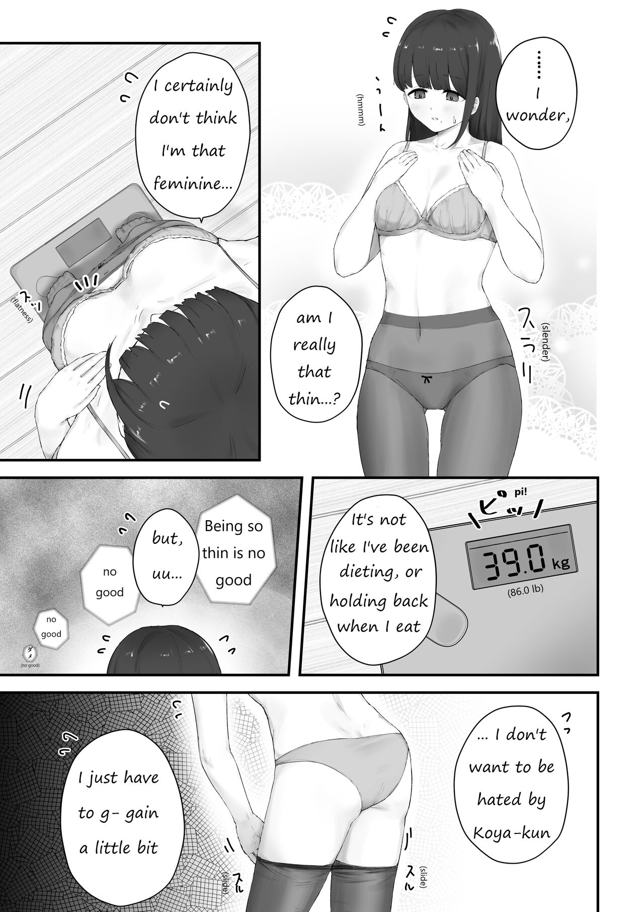 [habutton] Aoba's Weight Gain (English) (Ongoing) image number 2
