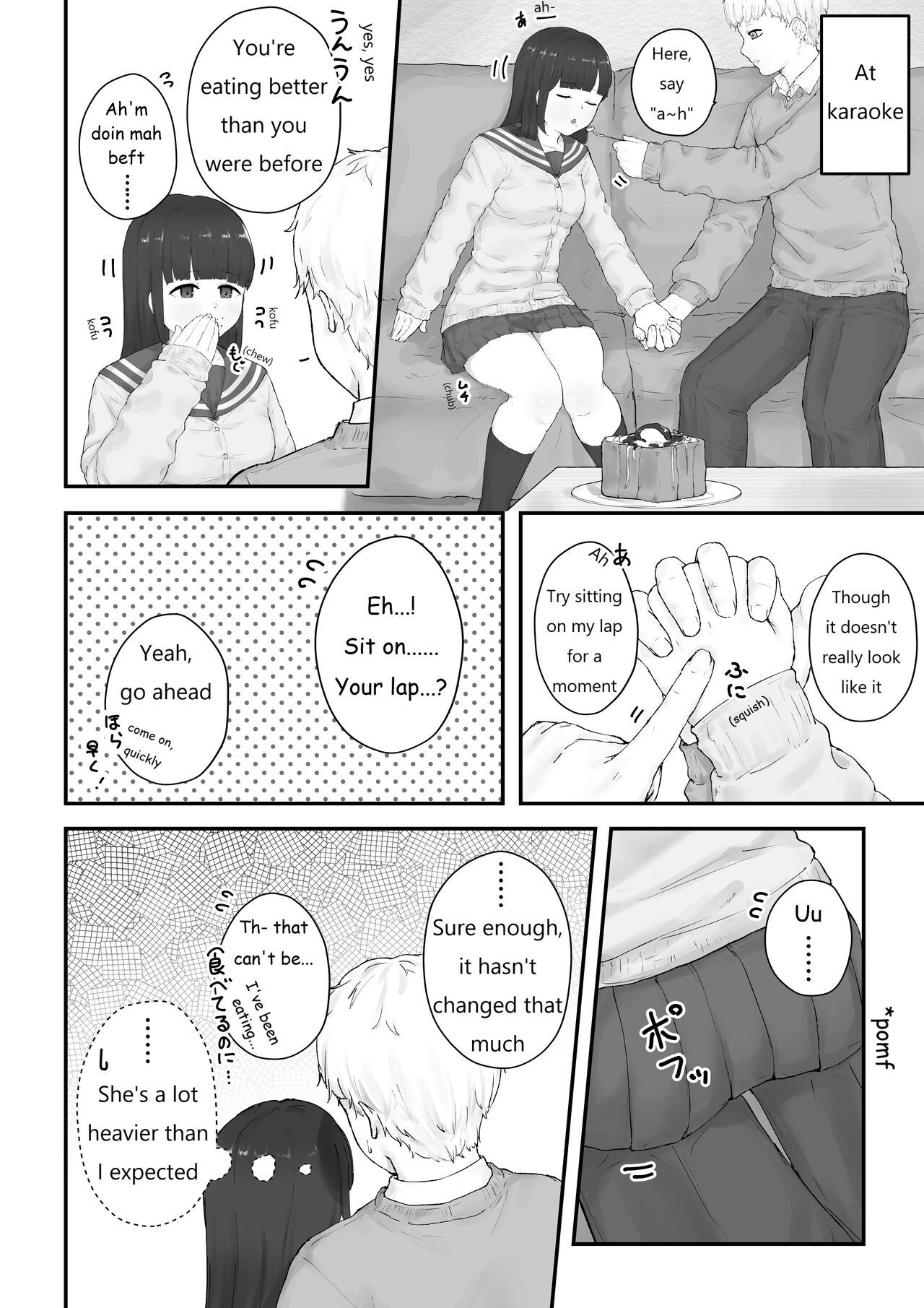 [habutton] Aoba's Weight Gain (English) (Ongoing) image number 6