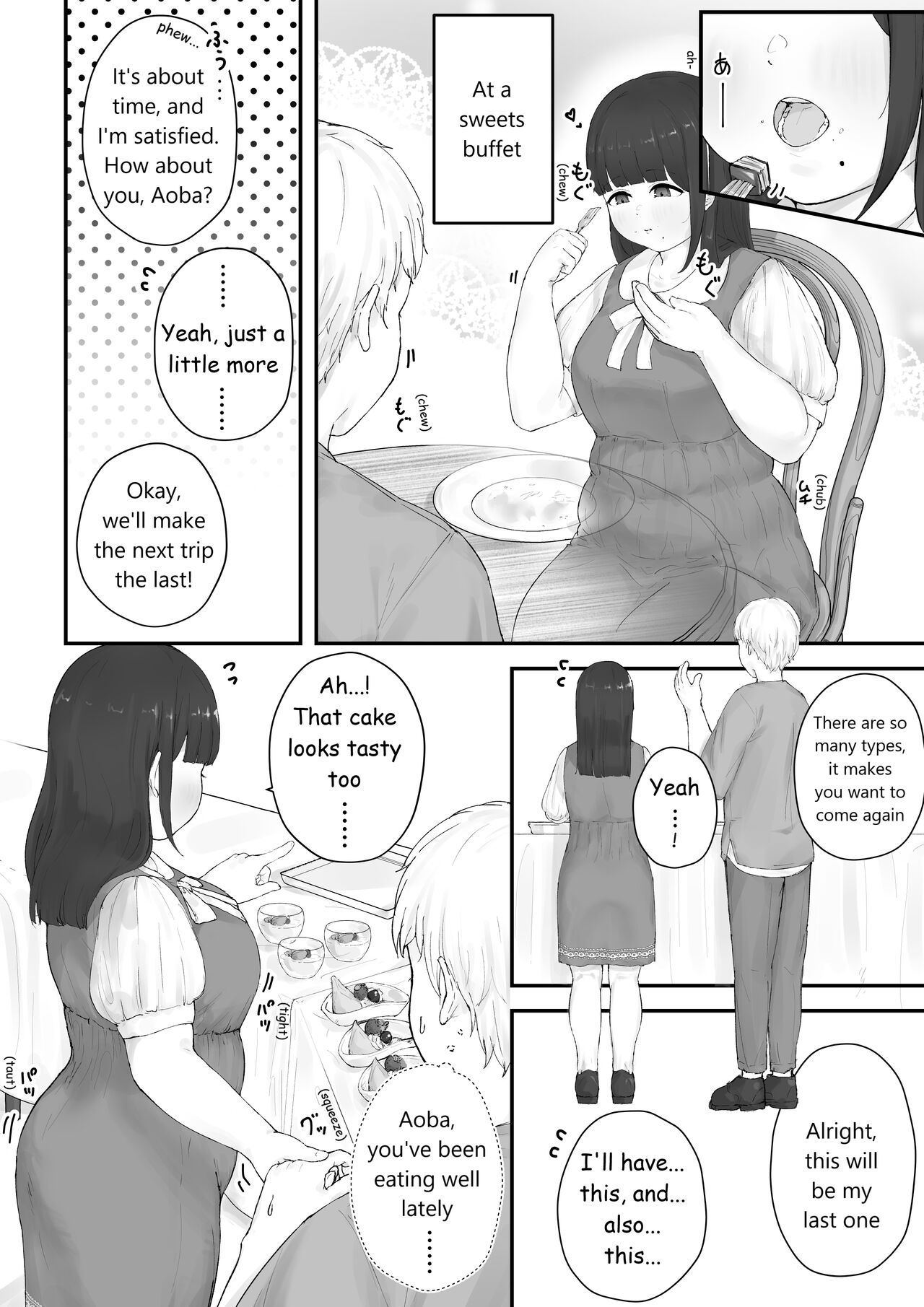 [habutton] Aoba's Weight Gain (English) (Ongoing) image number 9