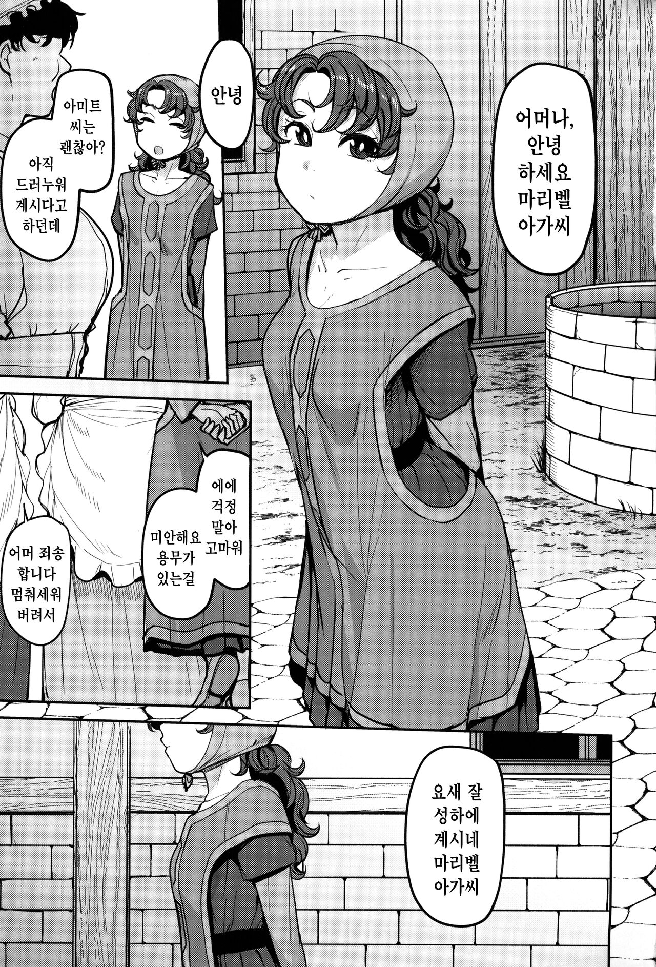 (C104) [North70 (Nanao Yukiji)] Amimoto no Musume Maribel Saimin Choukyou III (Dragon Quest VII) [Korean] 이미지 번호 2