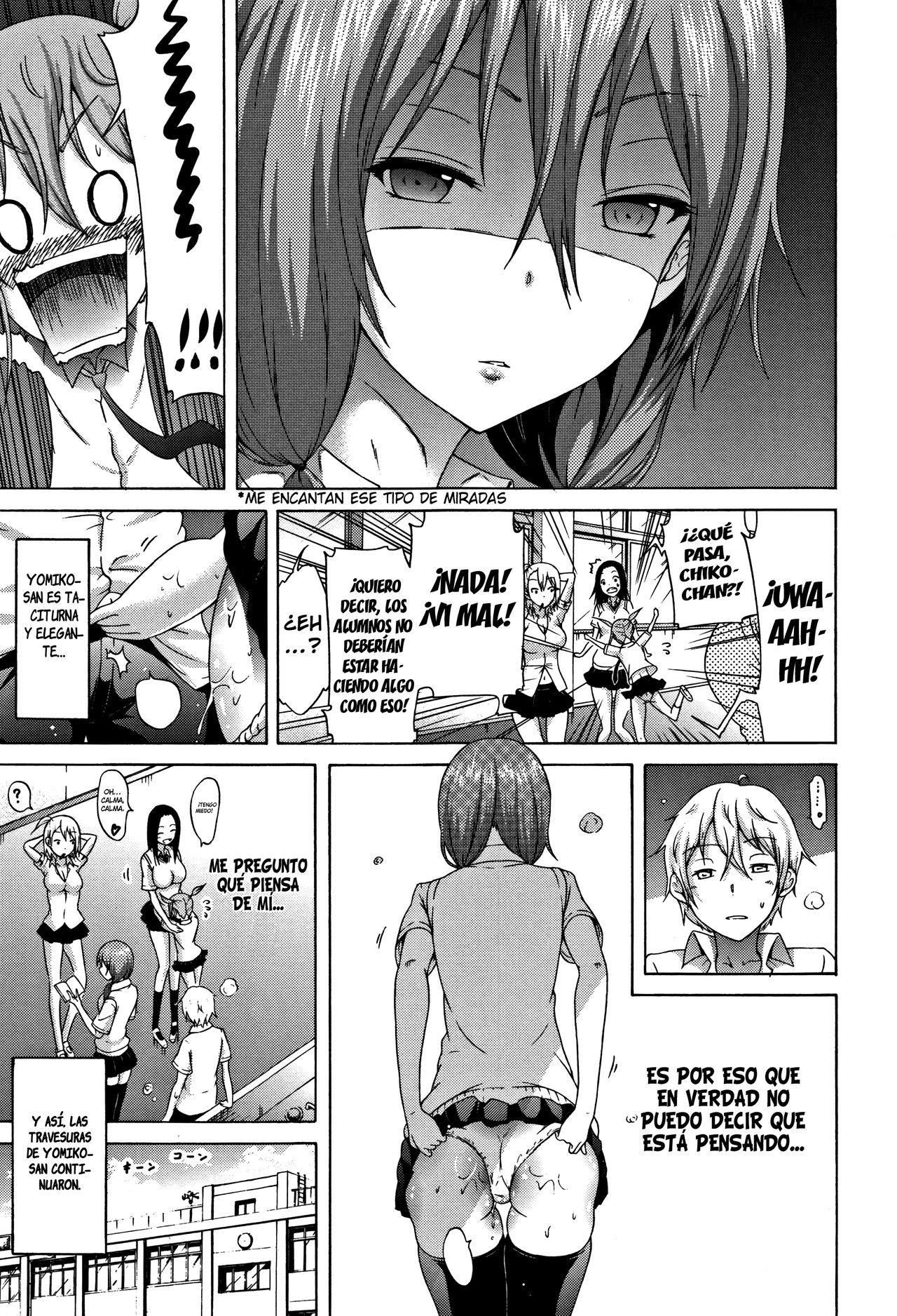 [Akatsuki Myuuto] Sarashina Yomiko wa Miraretai. | Sarashina Yomiko quiere que la miren. (Lovemare Jou) [Spanish] [Okami] 이미지 번호 15