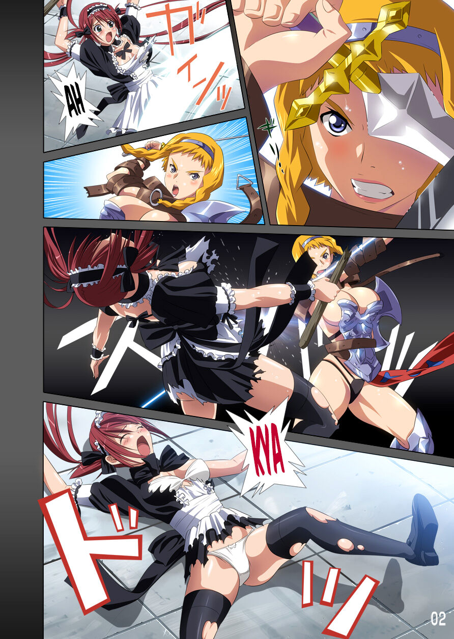 (C77) [SS-Brain (k3, Sumeragi Kou)] Loser's Night COMIC Edition (Queen's Blade) [French] {SAXtrad} 画像番号 3