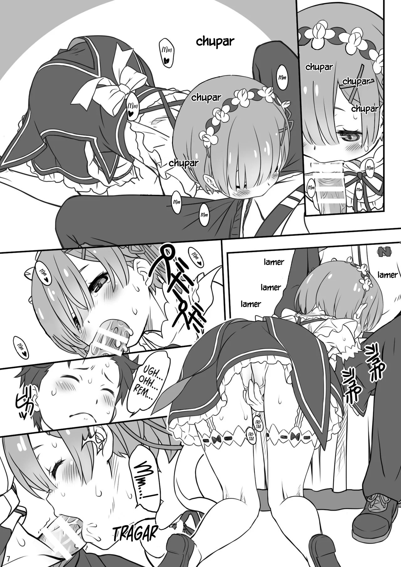 [CHILLED HOUSE (Aoi Kumiko)] Rem Ram Revolution (Re:Zero kara Hajimeru Isekai Seikatsu) [Spanish] [HP22] [Digital] imagen número 5