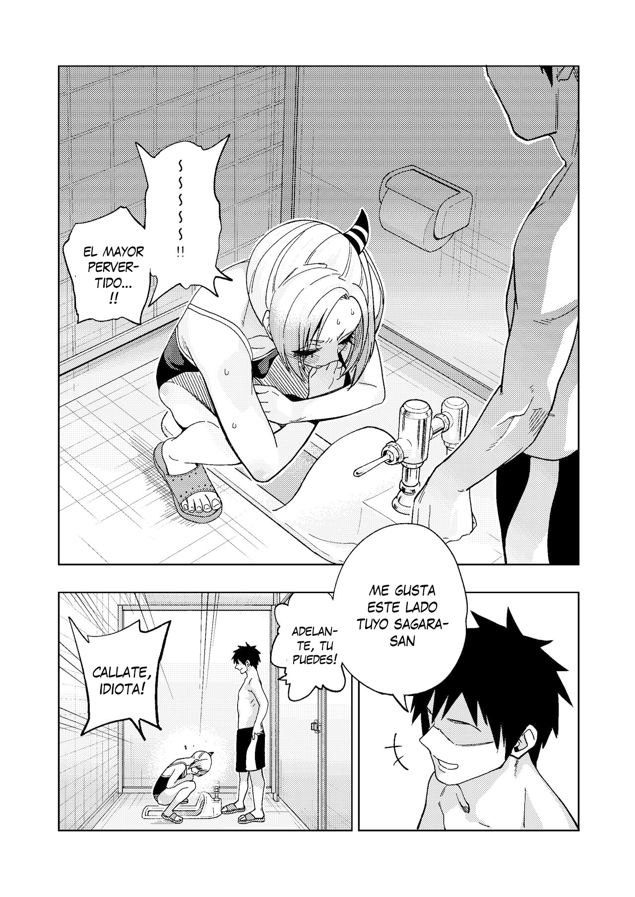 [Gujira 4 Gou (Gujira)] Tsuntsun Yankee-chan 2 ~in summer~ | Una Yankee Tsundere 2 ~En Verano~ [Spanish] [Me Banearon x P3NDEJ0] [Digital] image number 9