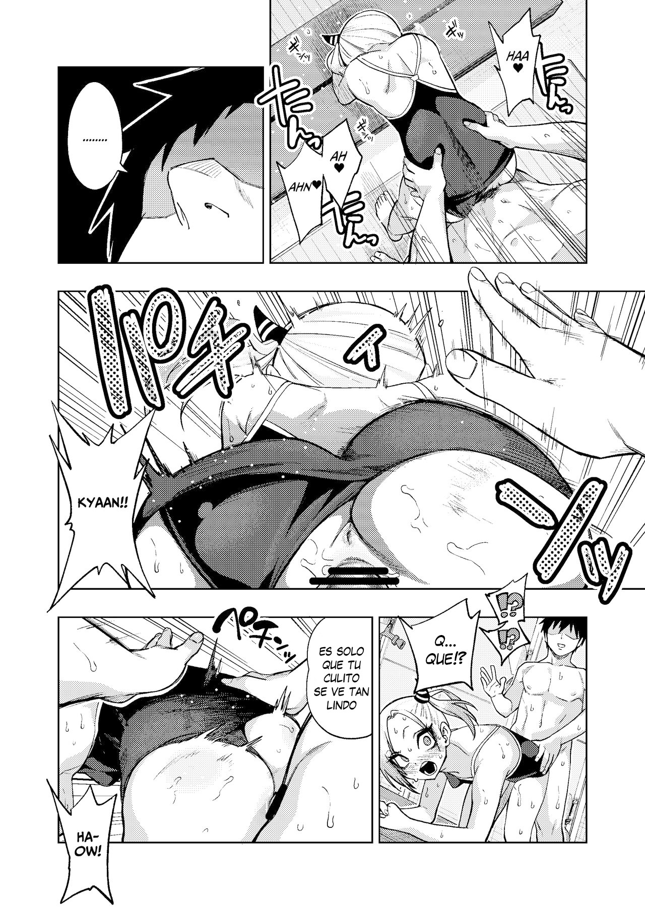 [Gujira 4 Gou (Gujira)] Tsuntsun Yankee-chan 2 ~in summer~ | Una Yankee Tsundere 2 ~En Verano~ [Spanish] [Me Banearon x P3NDEJ0] [Digital] image number 19