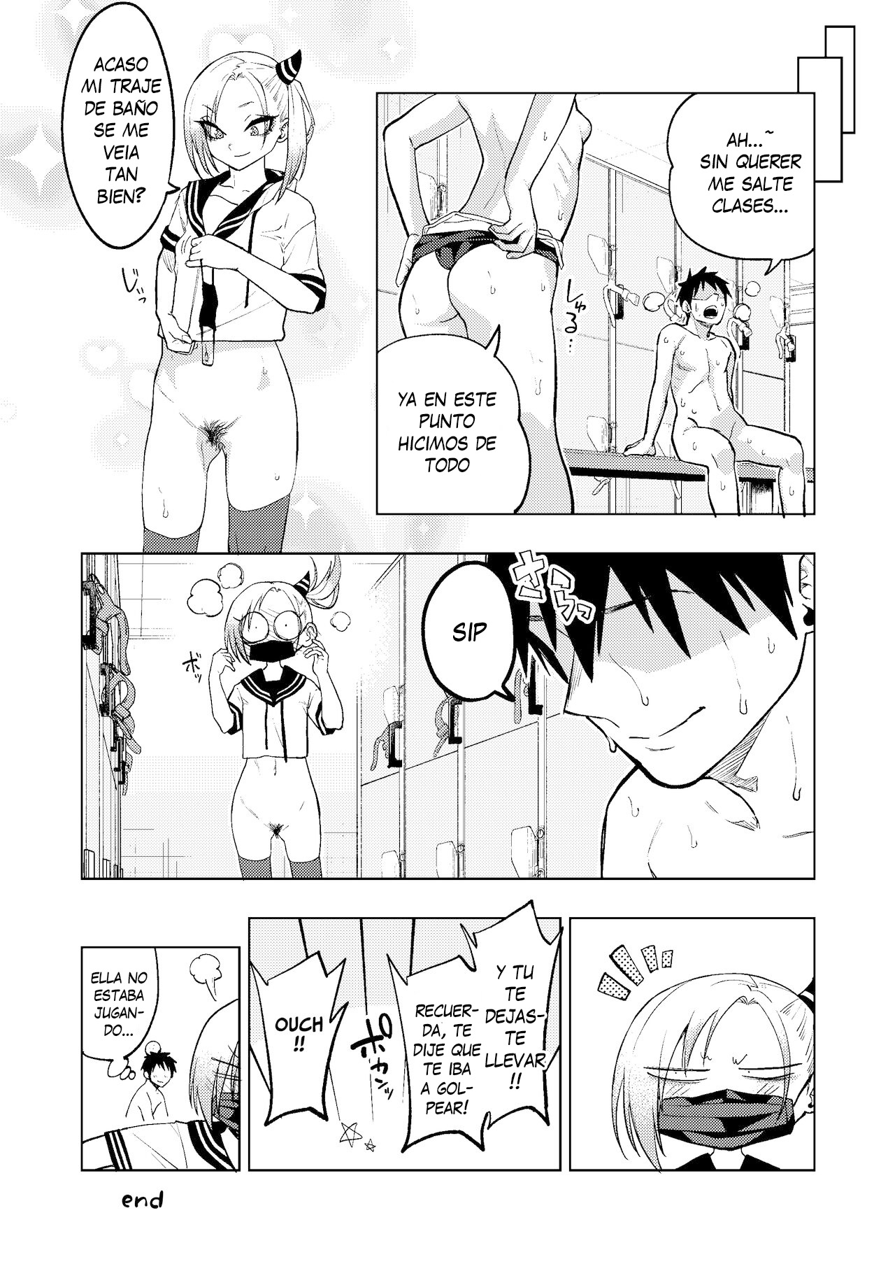 [Gujira 4 Gou (Gujira)] Tsuntsun Yankee-chan 2 ~in summer~ | Una Yankee Tsundere 2 ~En Verano~ [Spanish] [Me Banearon x P3NDEJ0] [Digital] image number 35