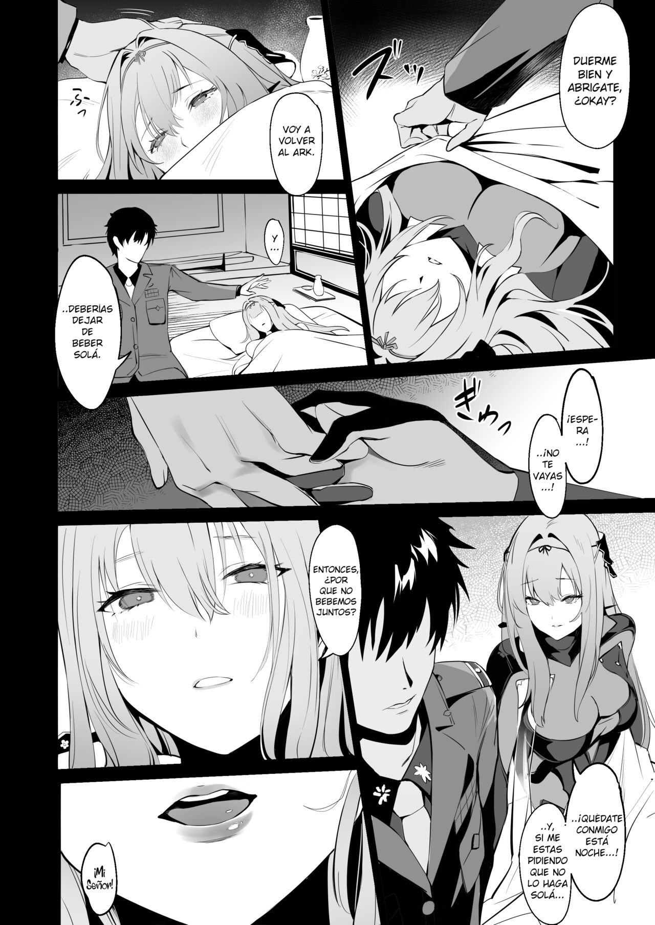 (C104) [Noir Complex (NR)] Guren to Mendansuru | Encuentro con Scarlet(Goddess of Victory:NIKKE) [Spanish] [ElKrei] image number 9