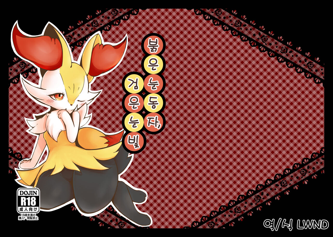 [Kajigurumi (Kajiura)] Akai hitomi, Kuroi manazashi | 붉은 눈동자, 검은눈빛 (Pokémon) [Korean] [Digital] [LWND] numero di immagine  1