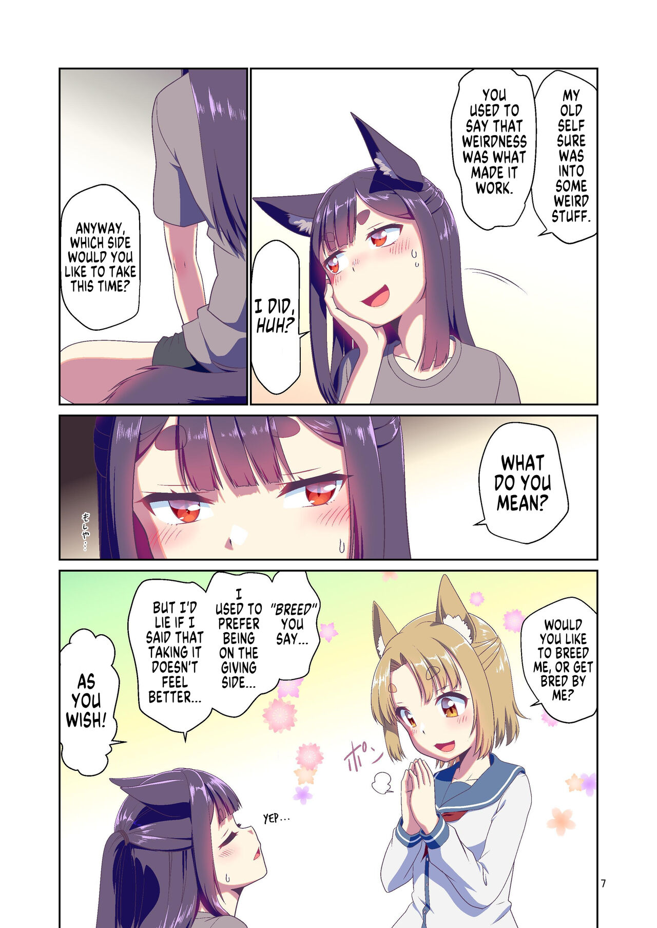 (C102) [Fumotonoya (Fumotono Mikoto)] Me ga Sametara Kemomimi Shoujo ni Natteita Ohanashi 3 | How I Woke Up as a Girl With Animal Ears Pt.3 [English] [GTF] 7eme image