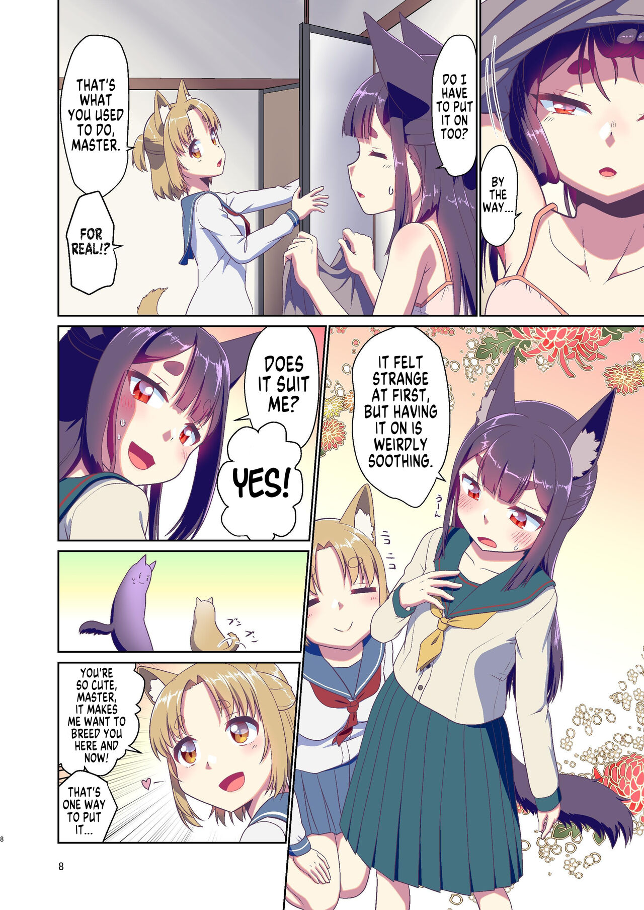 (C102) [Fumotonoya (Fumotono Mikoto)] Me ga Sametara Kemomimi Shoujo ni Natteita Ohanashi 3 | How I Woke Up as a Girl With Animal Ears Pt.3 [English] [GTF] image number 8