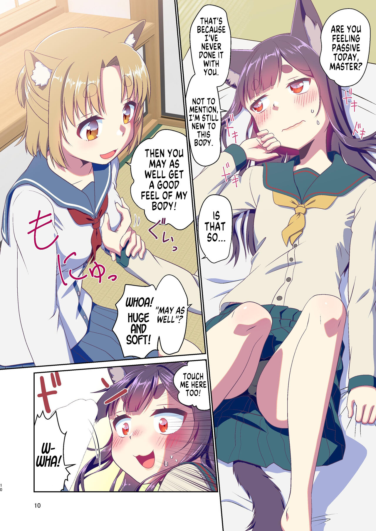 (C102) [Fumotonoya (Fumotono Mikoto)] Me ga Sametara Kemomimi Shoujo ni Natteita Ohanashi 3 | How I Woke Up as a Girl With Animal Ears Pt.3 [English] [GTF] 10eme image