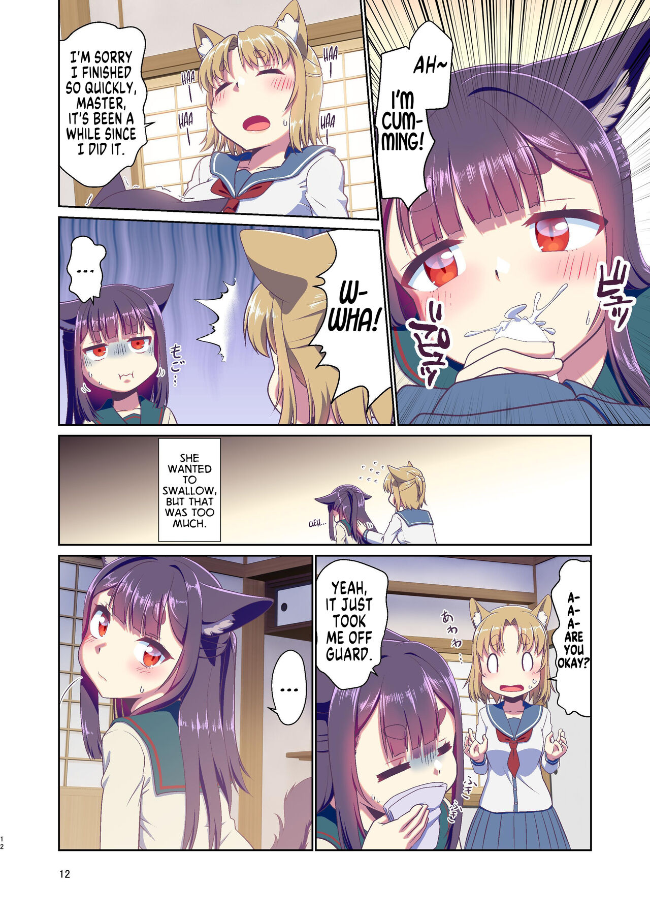 (C102) [Fumotonoya (Fumotono Mikoto)] Me ga Sametara Kemomimi Shoujo ni Natteita Ohanashi 3 | How I Woke Up as a Girl With Animal Ears Pt.3 [English] [GTF] image number 12