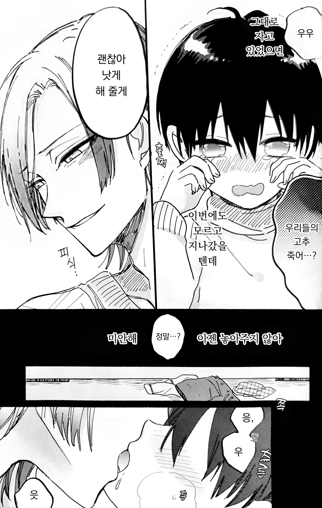 [Libyan (Libyco)] Oni Chan wa Sonna Toko Gosogoso Suru no? |  형아는 왜 그런 곳을 만지작거려? (Blue Lock) [Korean] 10eme image