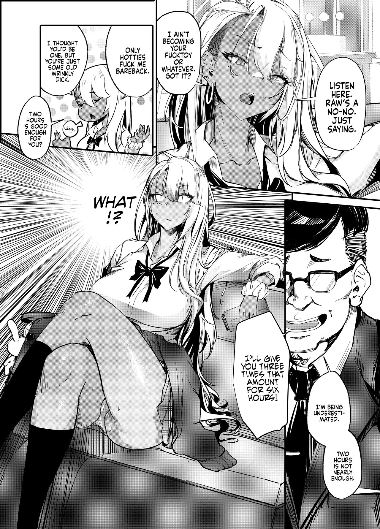 [Onkyu] Namaiki JK ga Wakaraserareru Hon | Putting a Cheeky Gyaru in Her Place [English] [Coffedrug] [Digital] 画像番号 10