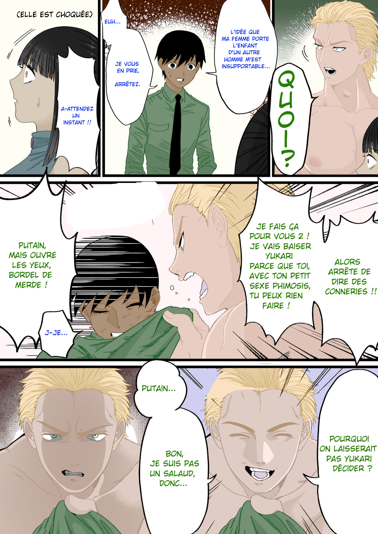 [Mr. Hokke] Mugicya World - Un Monde où les Hommes ayant des Pénis avec Phimosis sont privés du plaisir d'être Parents -  [French] image number 9