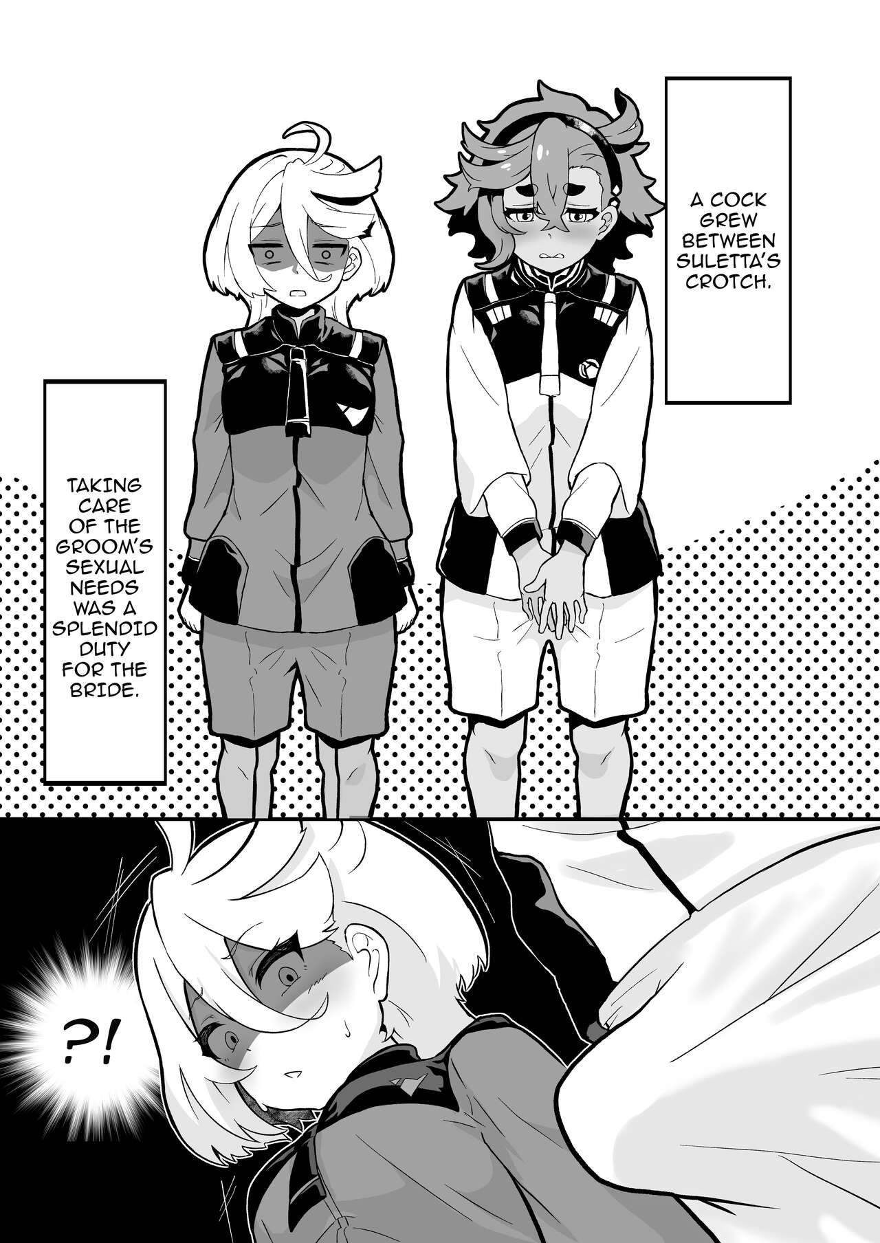 [Hikuhiclub (HikuHiku)] Incubus Suletta no Futanari Gakuen Seikatsu / Suletta the Incubus's Futanari School Life (Mobile Suit Gundam: The Witch from Mercury)  [English] {Doujins.com} Bildnummer 3