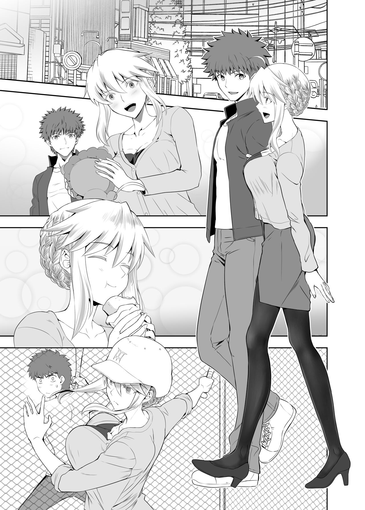 (C104) [CRAZY CLOVER CLUB (Kuroha Nue)] SABER COMPLEX 2 (Fate/stay night) [Chinese] [GOA漢化] изображение № 23