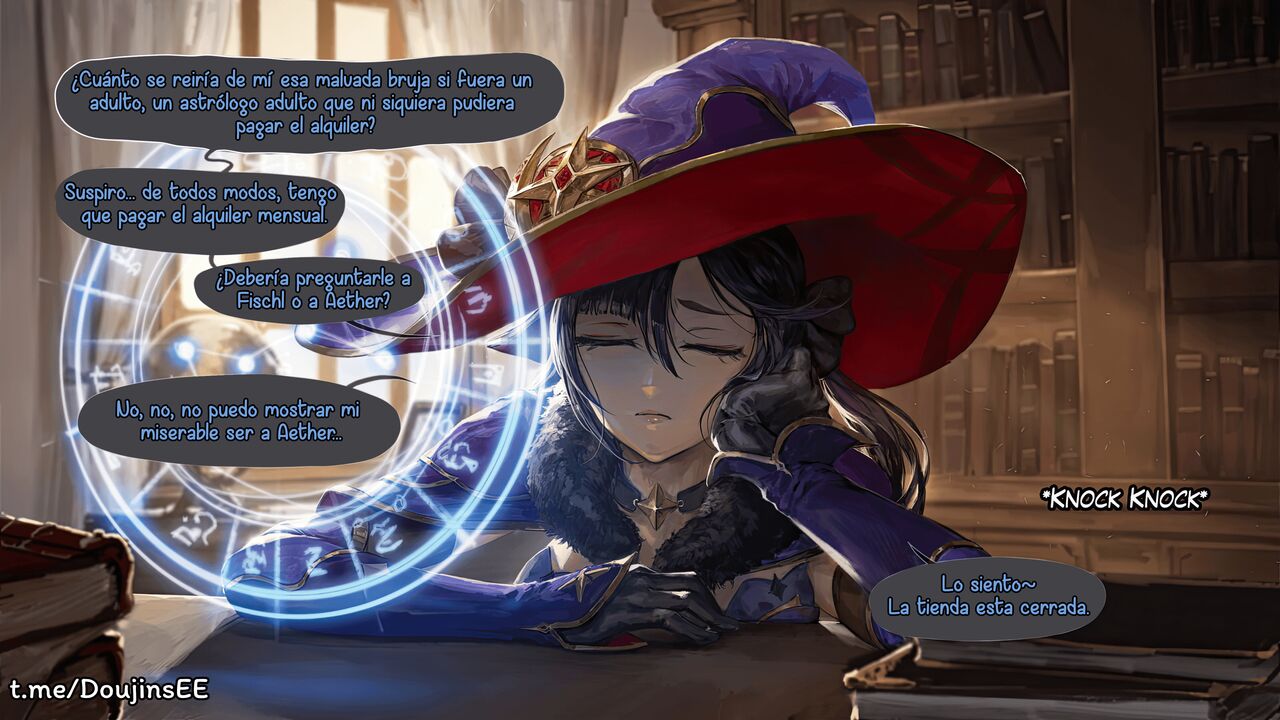 Astrologist [] Mona-Chan vende su coño por Moras Bildnummer 4