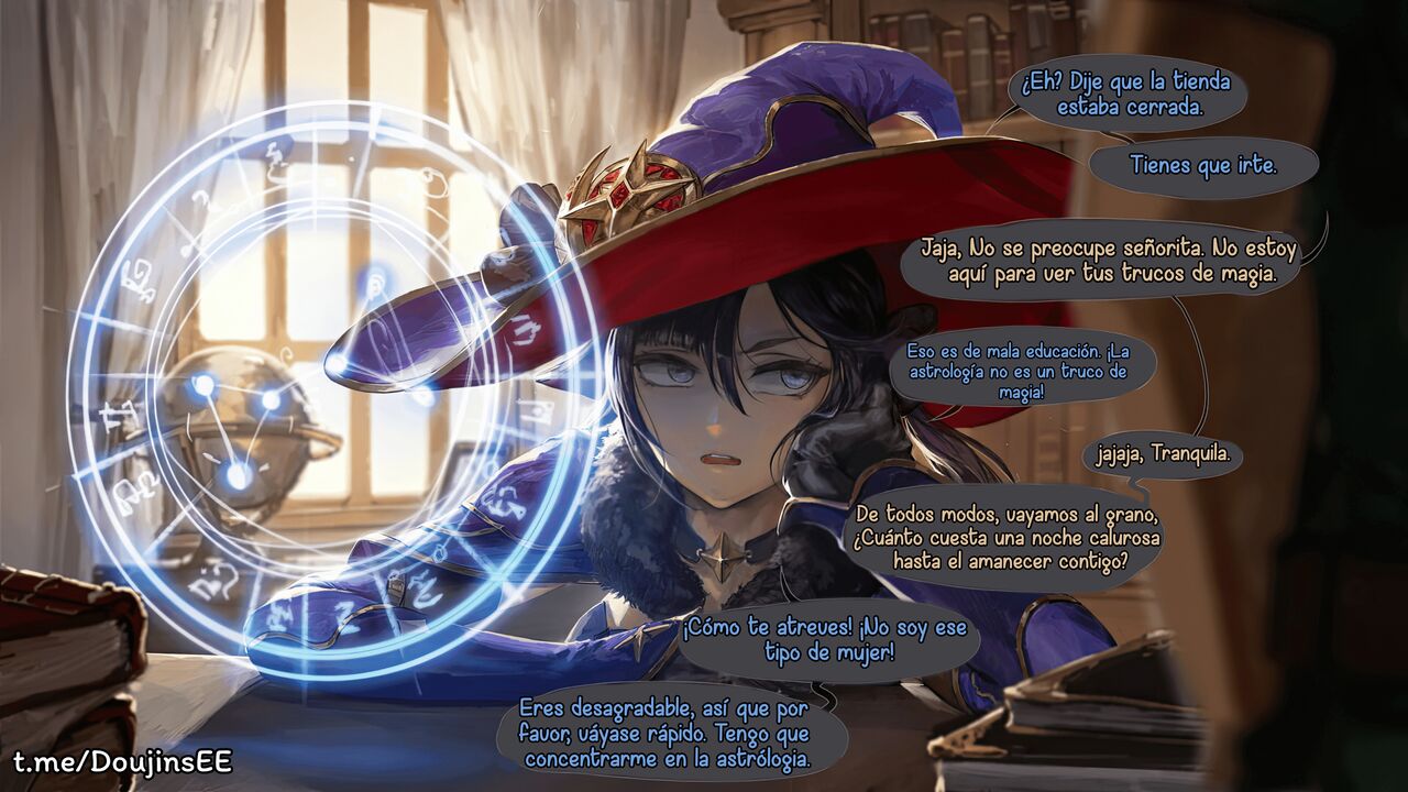 Astrologist [] Mona-Chan vende su coño por Moras Bildnummer 5