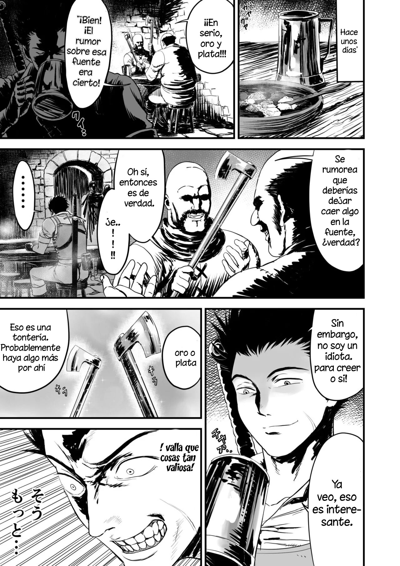 [Yuugen Sougen] Awatenaide Hitoyasumi | Un Encuentro con la Diosa de la Fuente [Spanish] [El Super Saiyan Pajero] 图片编号 6