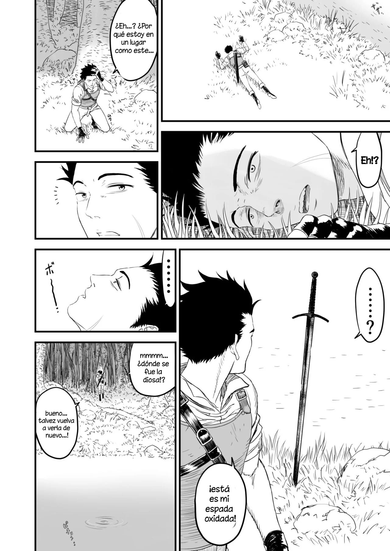 [Yuugen Sougen] Awatenaide Hitoyasumi | Un Encuentro con la Diosa de la Fuente [Spanish] [El Super Saiyan Pajero] 图片编号 30