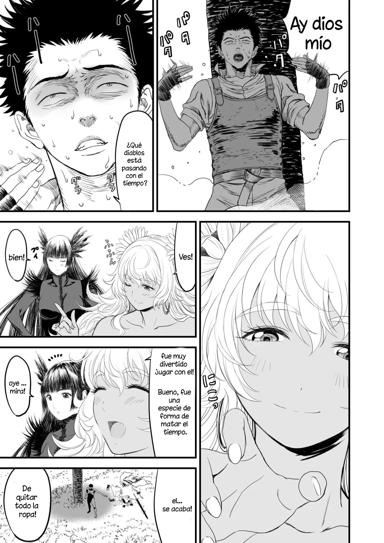 [Yuugen Sougen] Awatenaide Hitoyasumi | Un Encuentro con la Diosa de la Fuente [Spanish] [El Super Saiyan Pajero] 图片编号 36