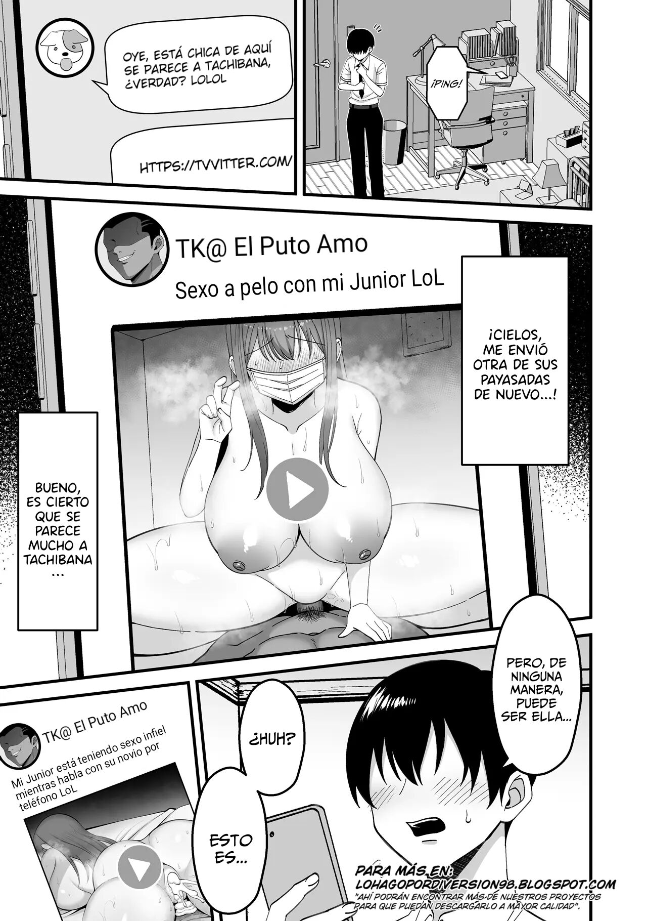 [Xenoms] Suieibu no Kanojo ga Netorarete Charao no Kyokon ni Ochiru made | Mi Novia Del Club De Natación Es Robada Y Sometida Al Gran Pene De Su Senpai Mujeriego [Spanish] [Lo Hago por Diversión] [Trufitasscan] [Digital] image number 3