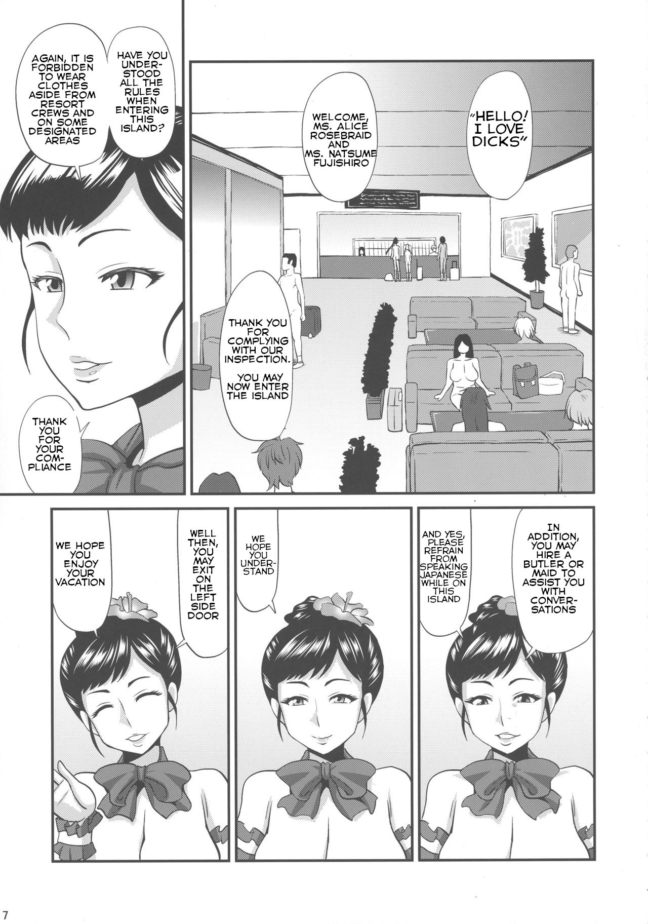 (Futaket 13) [Futanarun (Kurenai Yuuji)] Futanari Nudist Vacances | Futanari Nudist Vacation [English] numero di immagine  5