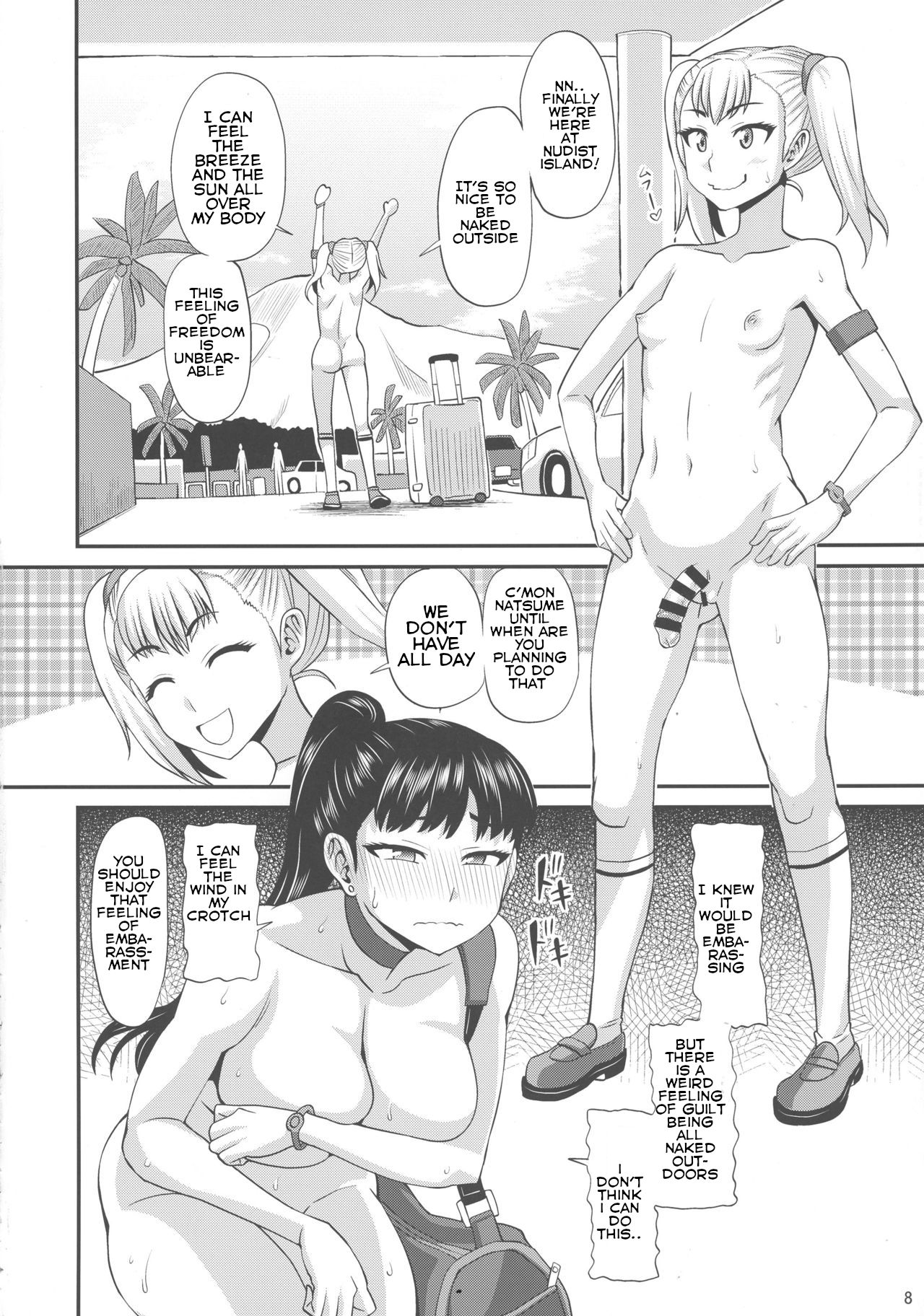 (Futaket 13) [Futanarun (Kurenai Yuuji)] Futanari Nudist Vacances | Futanari Nudist Vacation [English] numero di immagine  6