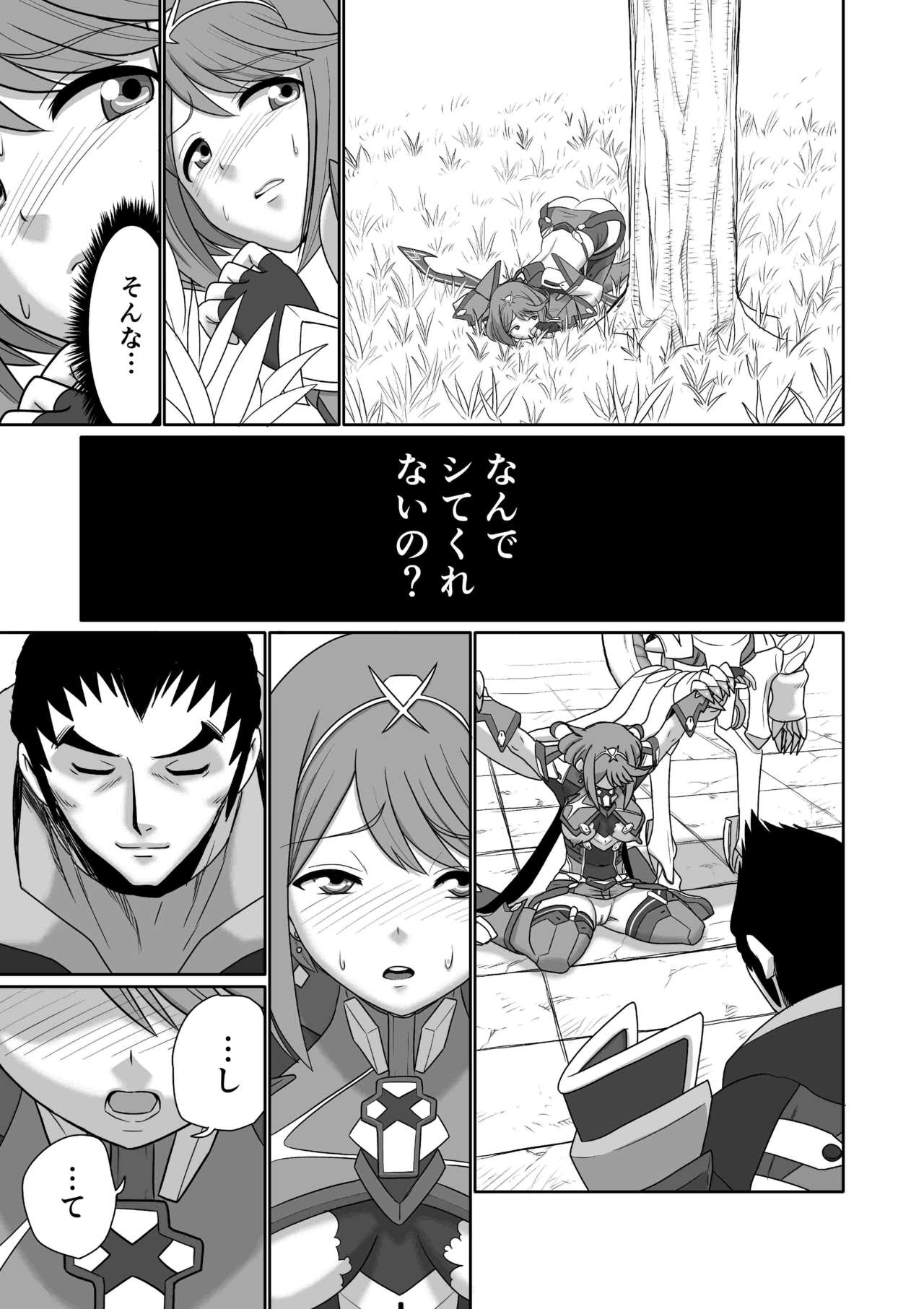 [Inoridou (Inori)] Homura Kanraku (Xenoblade Chronicles 2) [Sample] Bildnummer 34