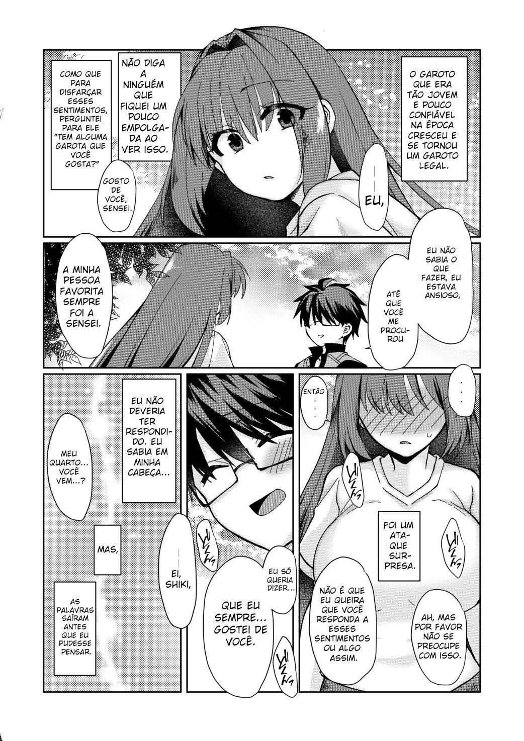 [Mimikku] Shiki Ao no Kobana. [Portuguese-BR] numero di immagine  1