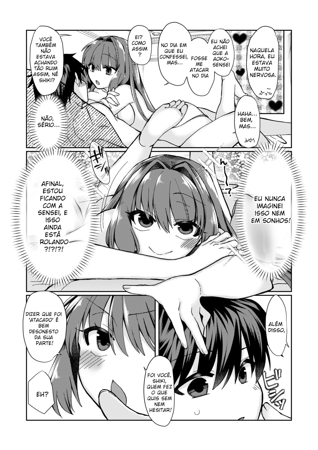 [Mimikku] Shiki Ao no Kobana. [Portuguese-BR] numero di immagine  2