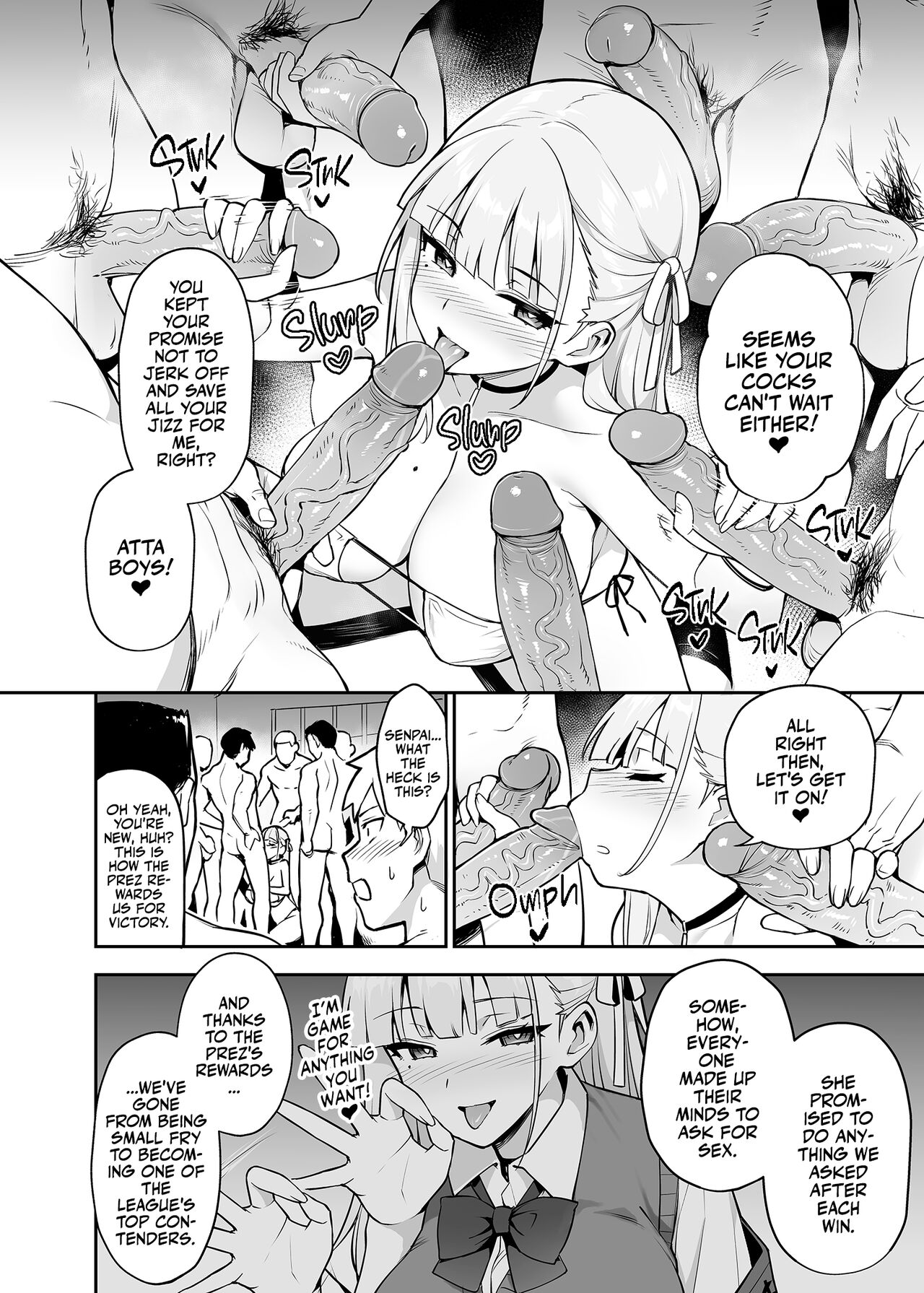 [TRY] Akogare no Seitokaichou ga Kyonyuu Sugiru Ken | Our Beloved School Prez's TITS are too BIG! [English] [Team Rabu2] [Decensored] image number 19