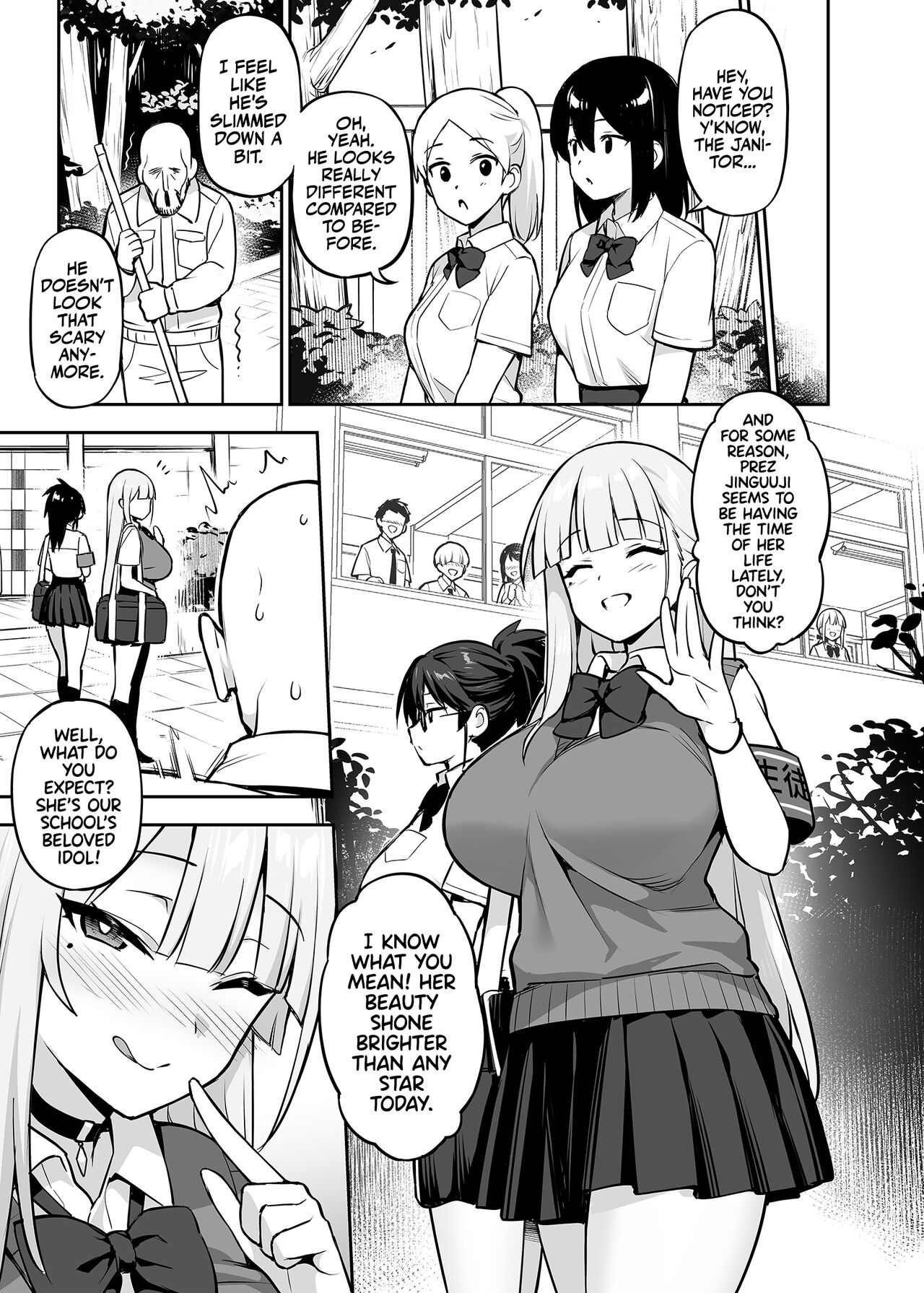 [TRY] Akogare no Seitokaichou ga Kyonyuu Sugiru Ken | Our Beloved School Prez's TITS are too BIG! [English] [Team Rabu2] [Decensored] imagen número 40