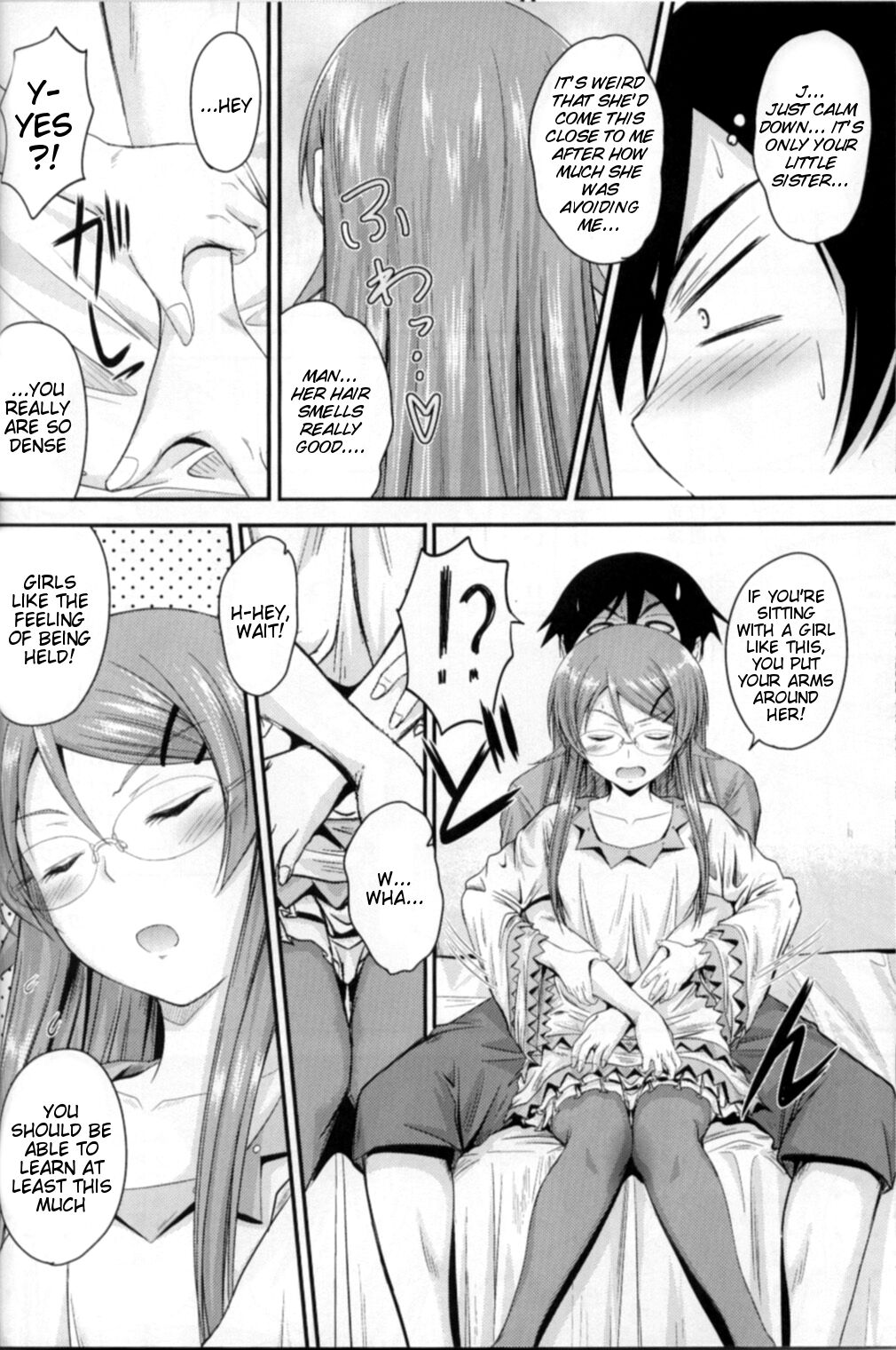 (C79) [Junk Box (Mutsuki)] Imouto x Shitto Meganekko!  (Ore no Imouto ga Konna ni Kawaii Wake ga Nai) [English] [Tigoris Translates] numero di immagine  9