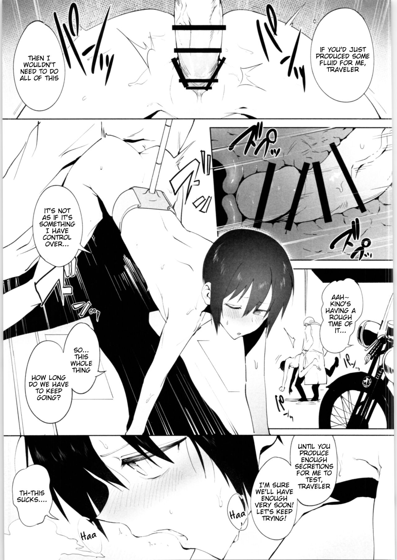 (C96) [Shiro Gas Koujou (Fushoku)] Kino no Tabi no Erohon VI - the Erotic World (Kino no Tabi) [English] [Tigoris Translates] изображение № 12