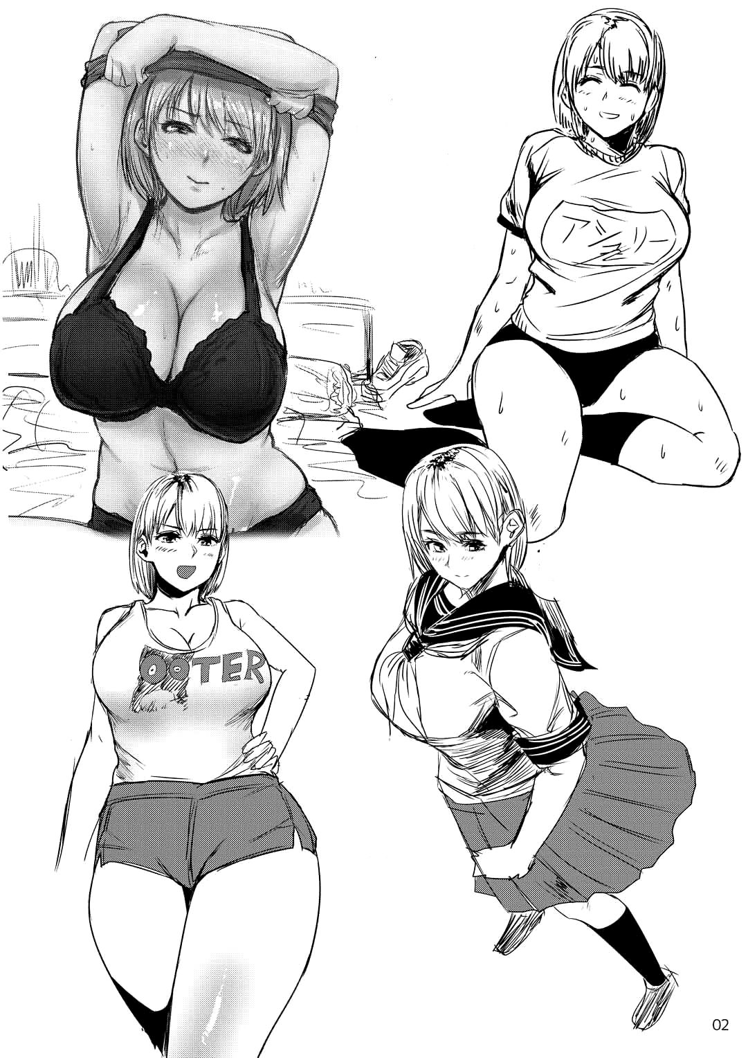 [Hebitunagary (SGK)] Yojouhan Bio Seikatsu Soushuuhen | Resident Sex Life Anthology (Resident Evil) [English] [Uncle Bane] [Digital] image number 3