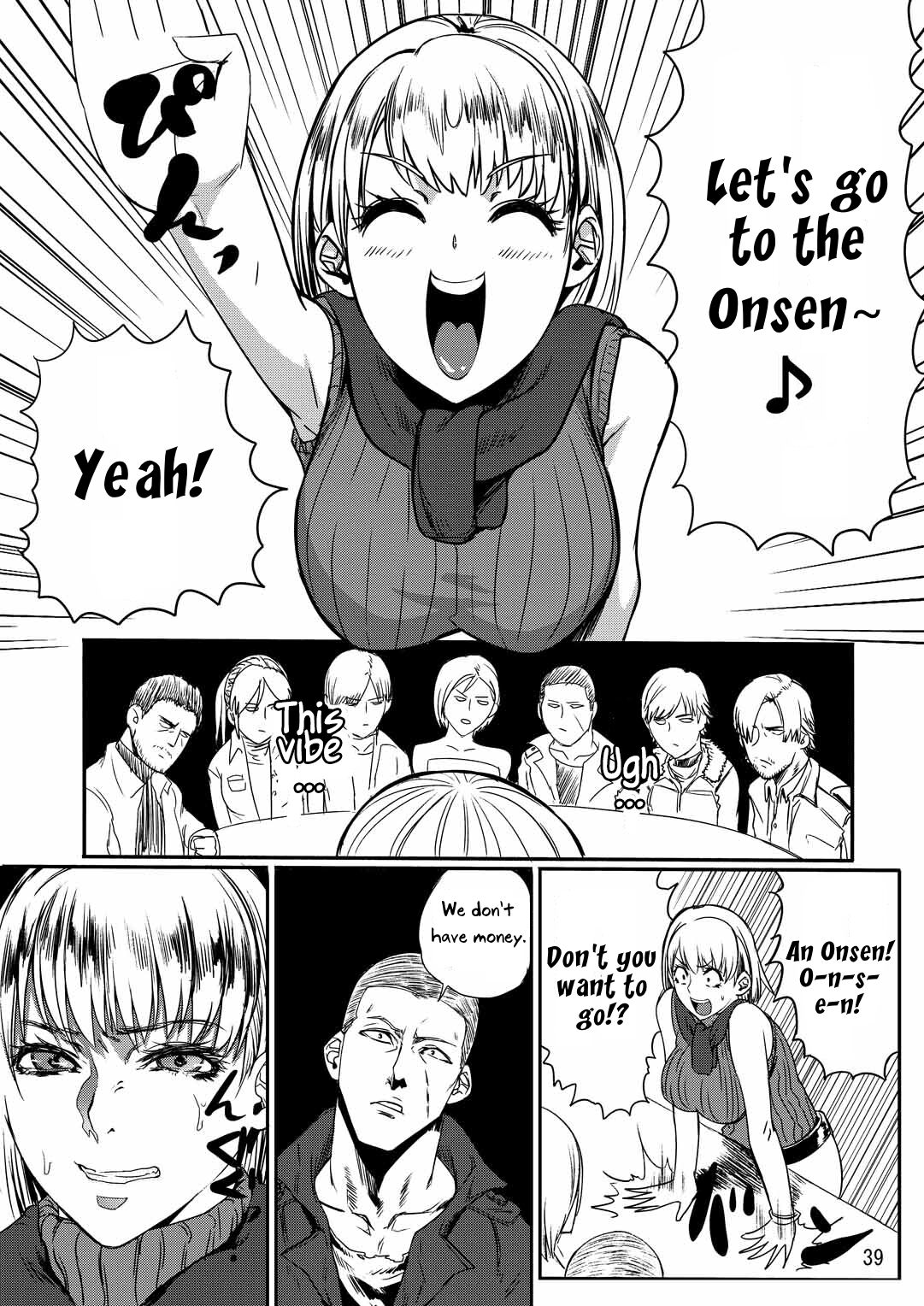 [Hebitunagary (SGK)] Yojouhan Bio Seikatsu Soushuuhen | Resident Sex Life Anthology (Resident Evil) [English] [Uncle Bane] [Digital] image number 40