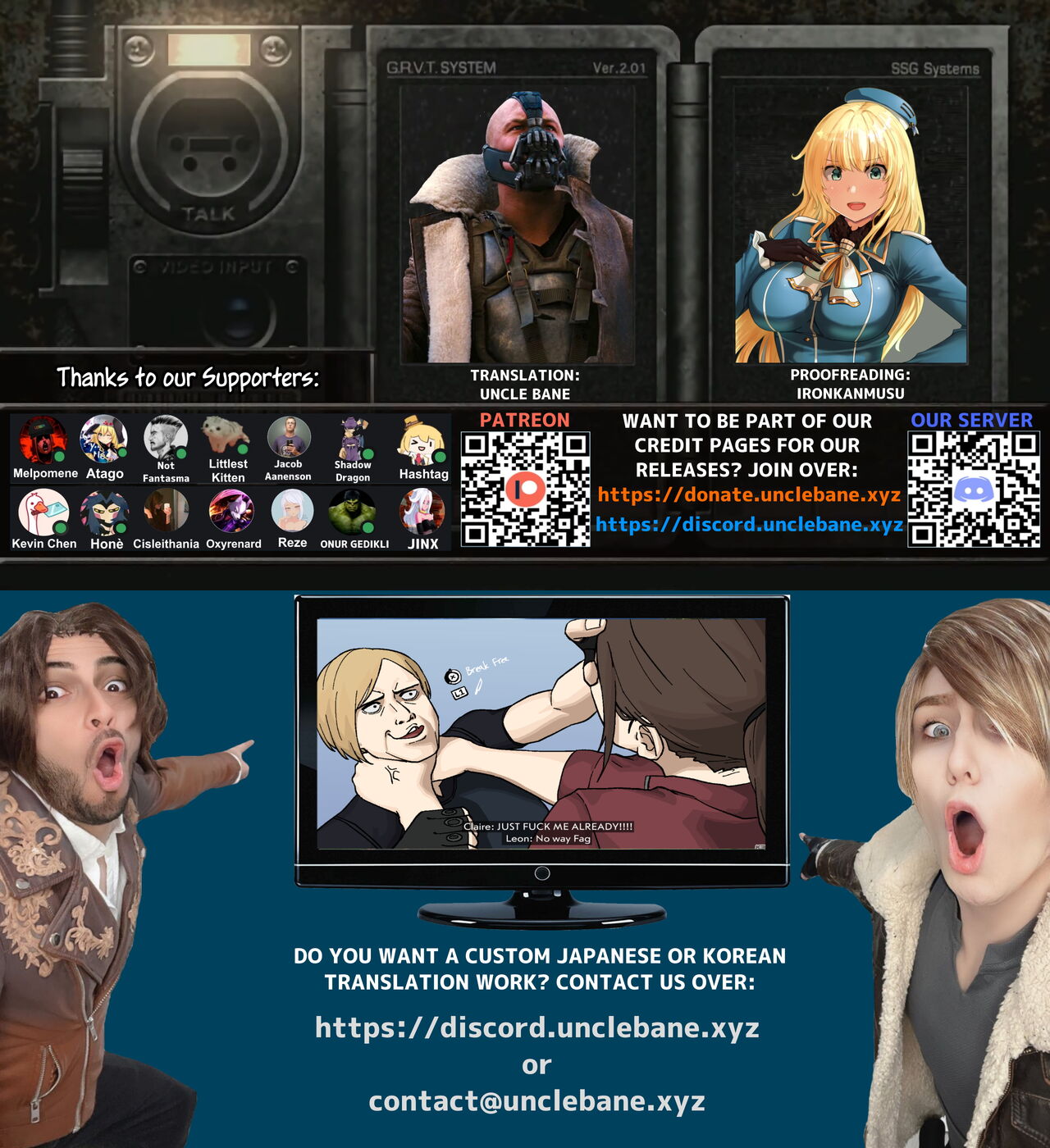 [Hebitunagary (SGK)] Yojouhan Bio Seikatsu Soushuuhen | Resident Sex Life Anthology (Resident Evil) [English] [Uncle Bane] [Digital] image number 62