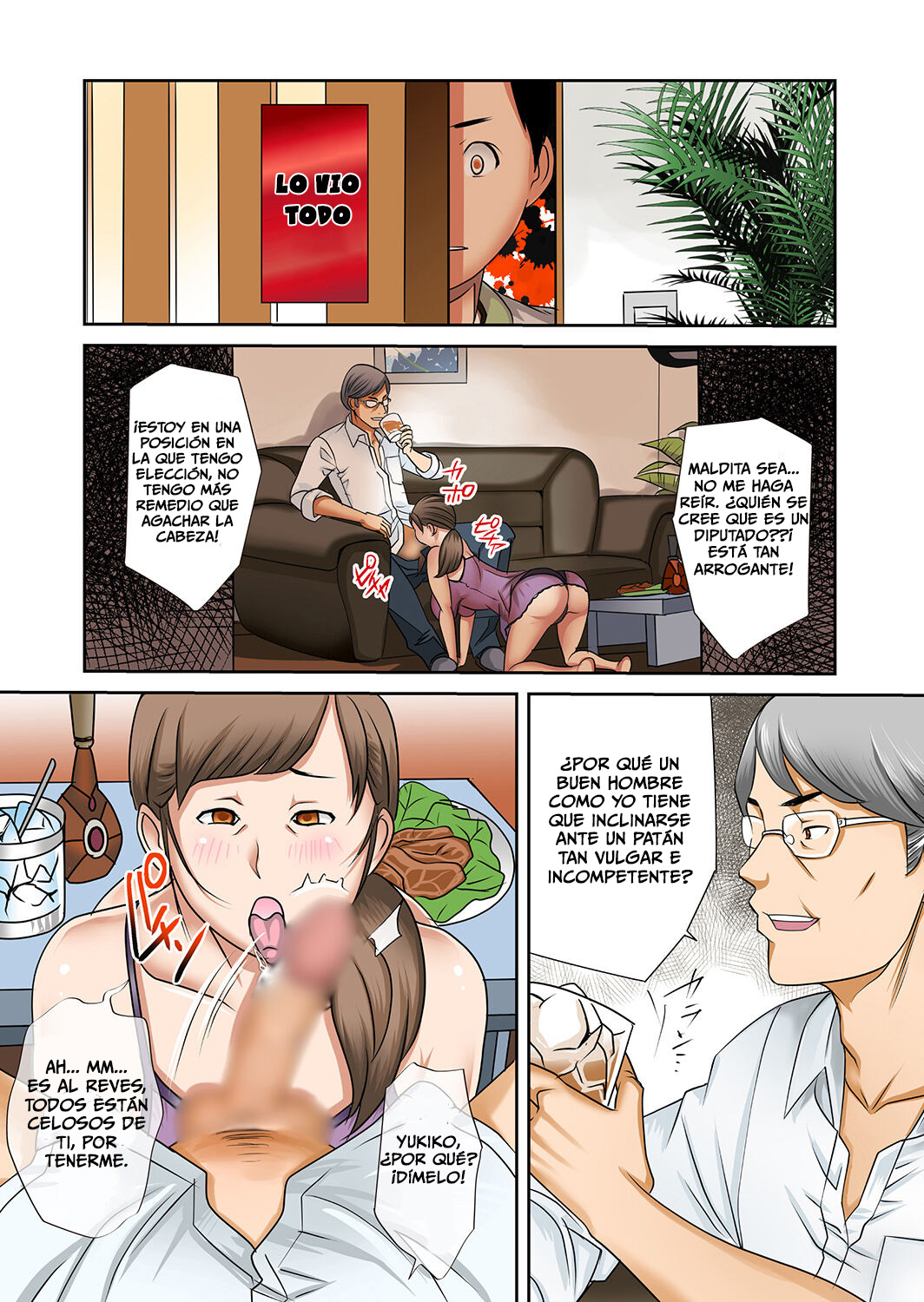 [Fuuga] Boku no Kaa-san no Nikudorei-ka ga Tomaranai. [Spanish] [Furia Nocturna] [Digital] [Ongoing] 图片编号 9