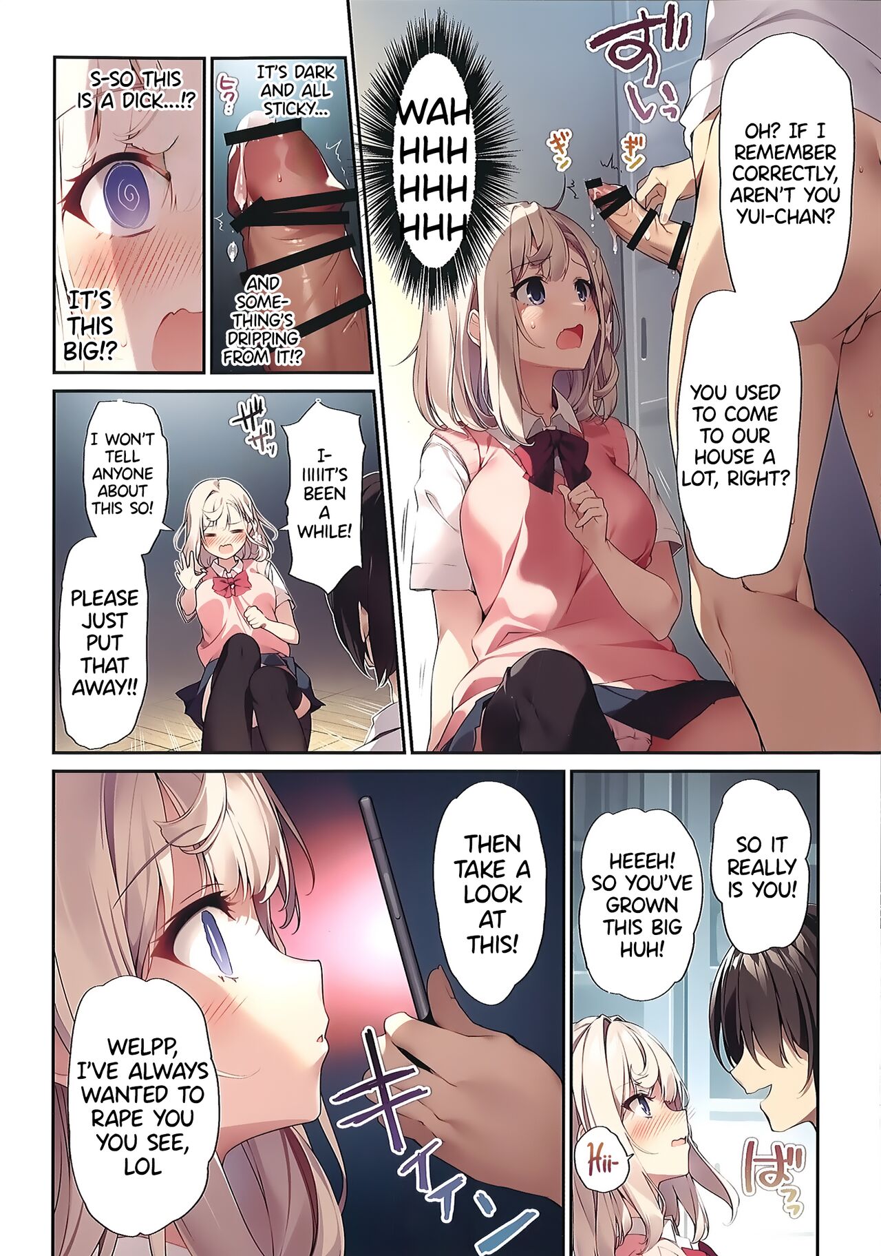 (C103) [KAROMIX (karory)] Imouto to Imouto no Shinyuu de Saimin Taisei EX no Seiso JC to Saimin de Ichaicha Suru Hon | A Book about using Hypno and Hypno Position EX to Fuck my Little Sister and her Pure JC Friend [English] [Entropy] image number 7