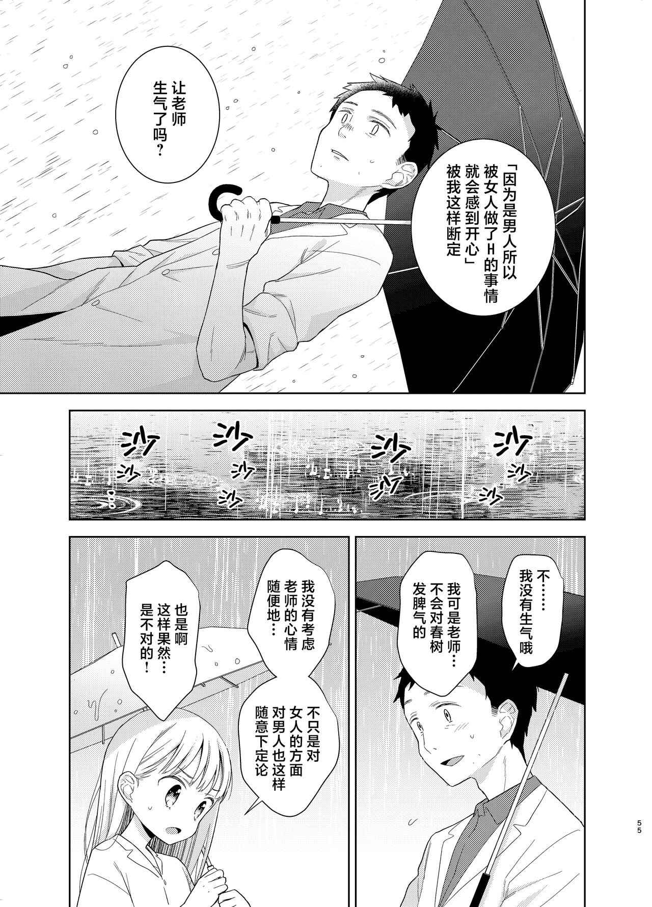 [Codeine Girl (Dobato)] TS Shoujo Haruki-kun 5 | TS少女春树君 5 [Chinese] [白杨汉化组] [Digital] numero di immagine  54