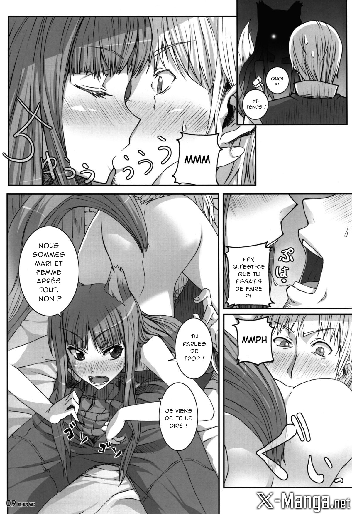 (C74) [blue+α (Ifuji Shinsen)] SPiCE'S WiFE (Spice and Wolf) [French] [Northface] imagen número 9