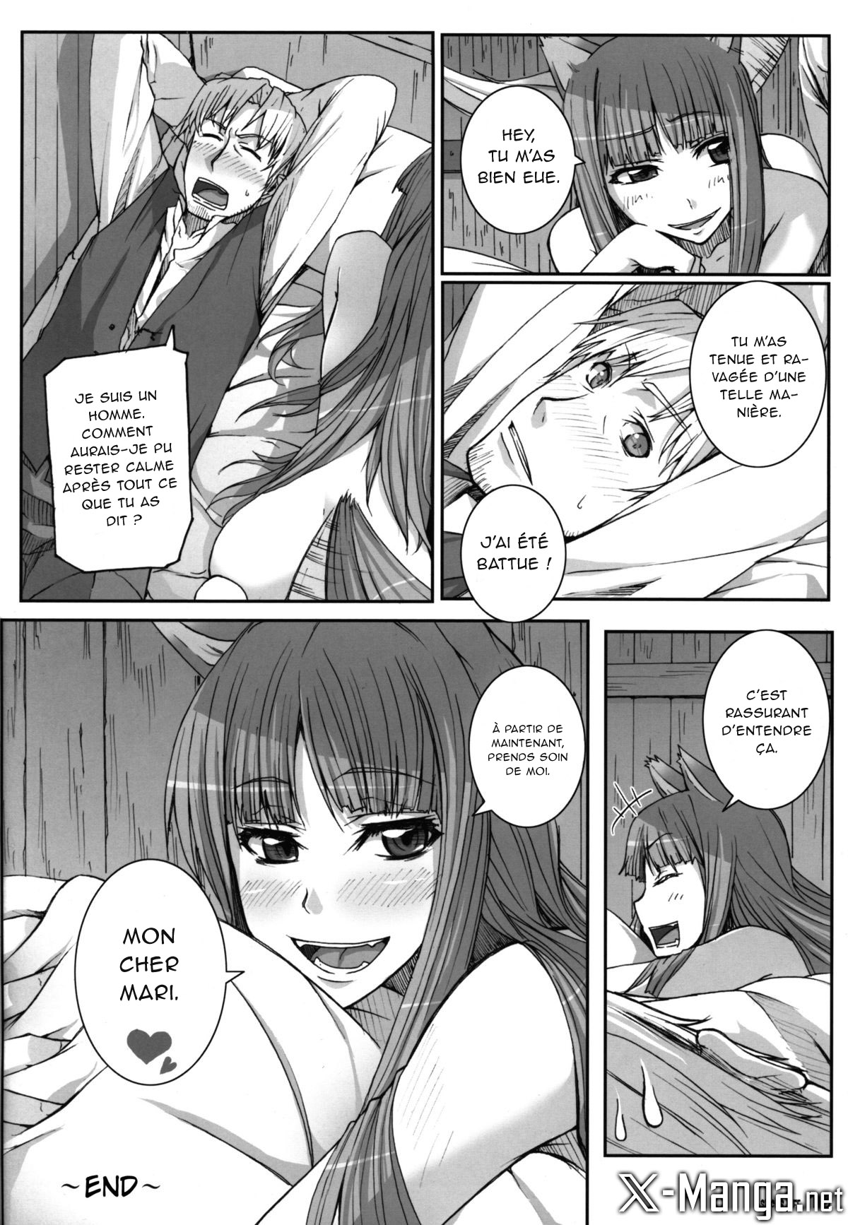 (C74) [blue+α (Ifuji Shinsen)] SPiCE'S WiFE (Spice and Wolf) [French] [Northface] imagen número 16