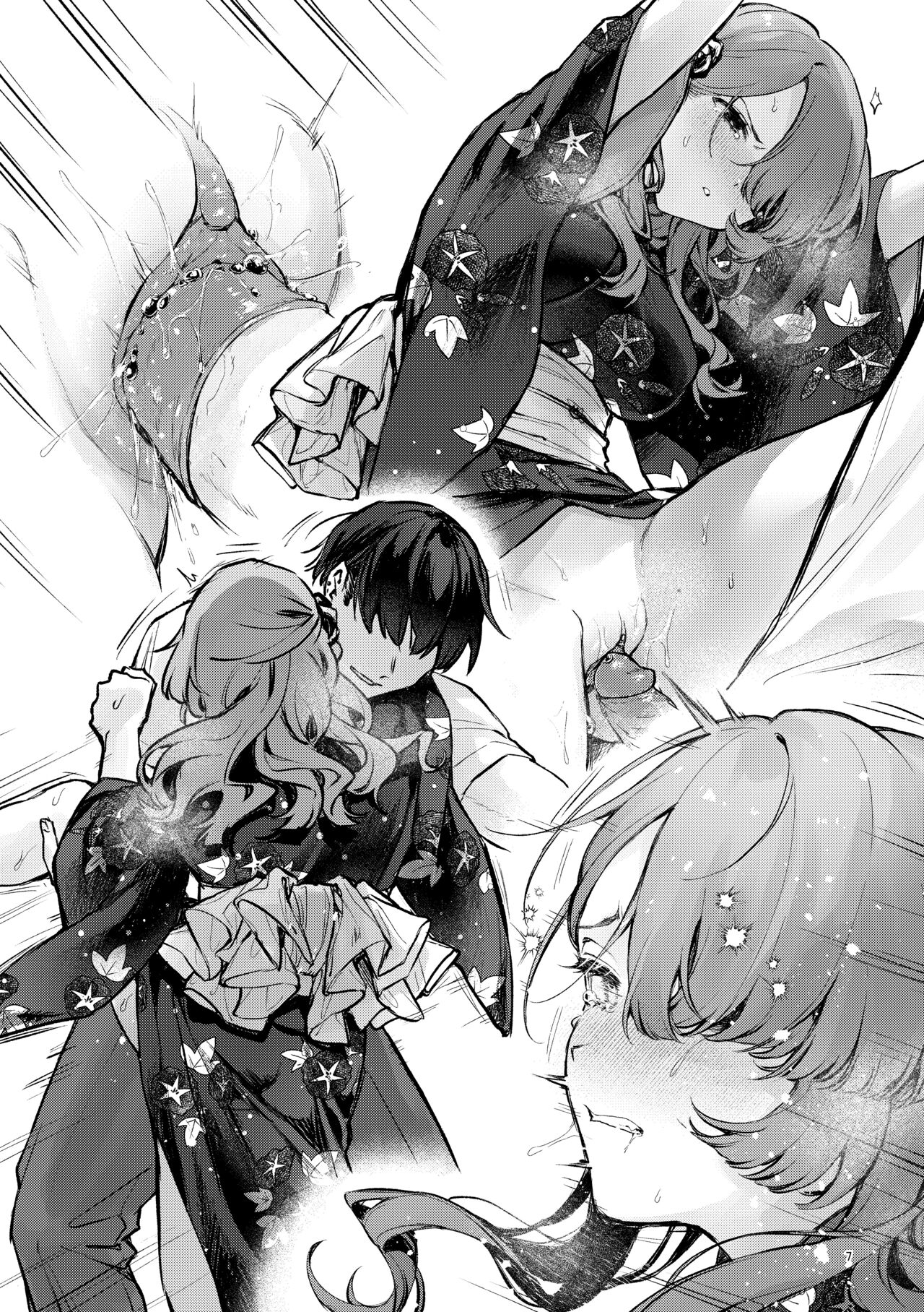 [Beans Mame (Mochiji)] Natumaturi no Yoru ni... ~Yowami o Nigitta Cool Joshi o Yobidashite Yukata Aokan~ | 夏日祭的夜晚…~把被抓住了把柄的冷淡的女孩叫来参加浴衣野战~ [Chinese] [白杨汉化组] [Digital] изображение № 19